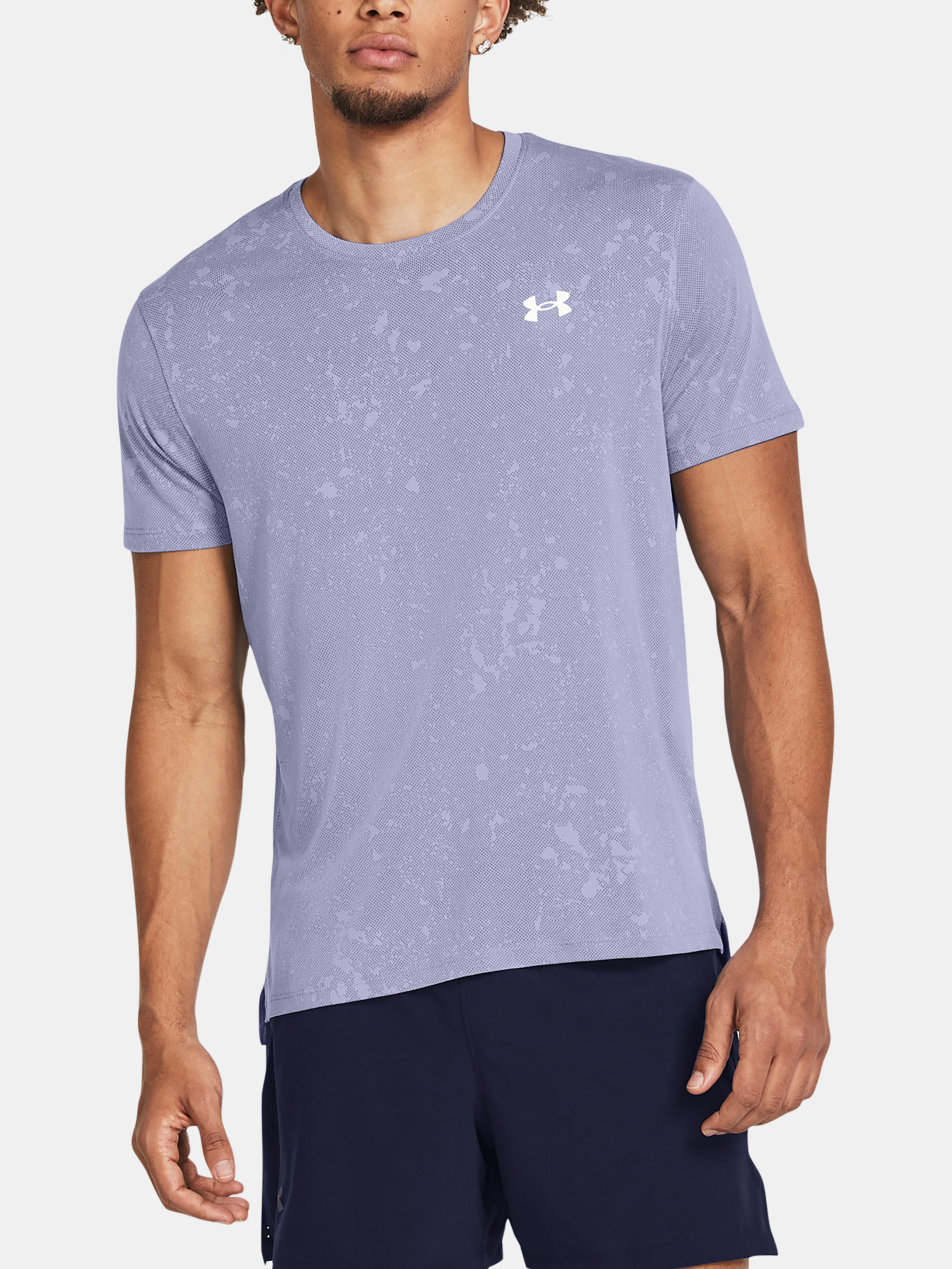 Pánské tričko Under Armour UA LAUNCH SPLATTER SS