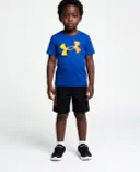 Chlapčenský set Under Armour UA GRADIENT LOGO SS SET-ROY-Modrá - 001