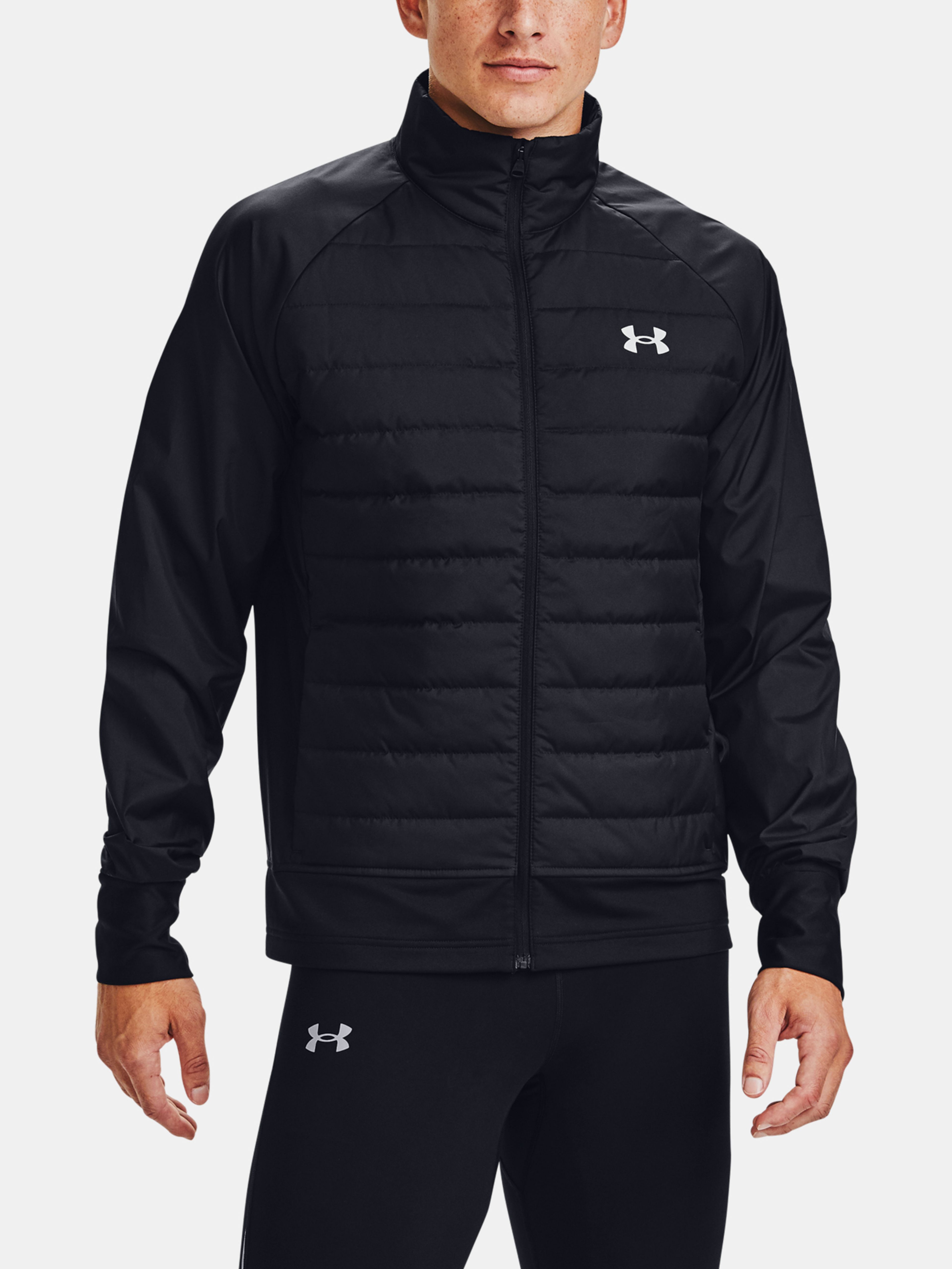 Meeste jope Under Armour Run Insulate Hybrid Jacket