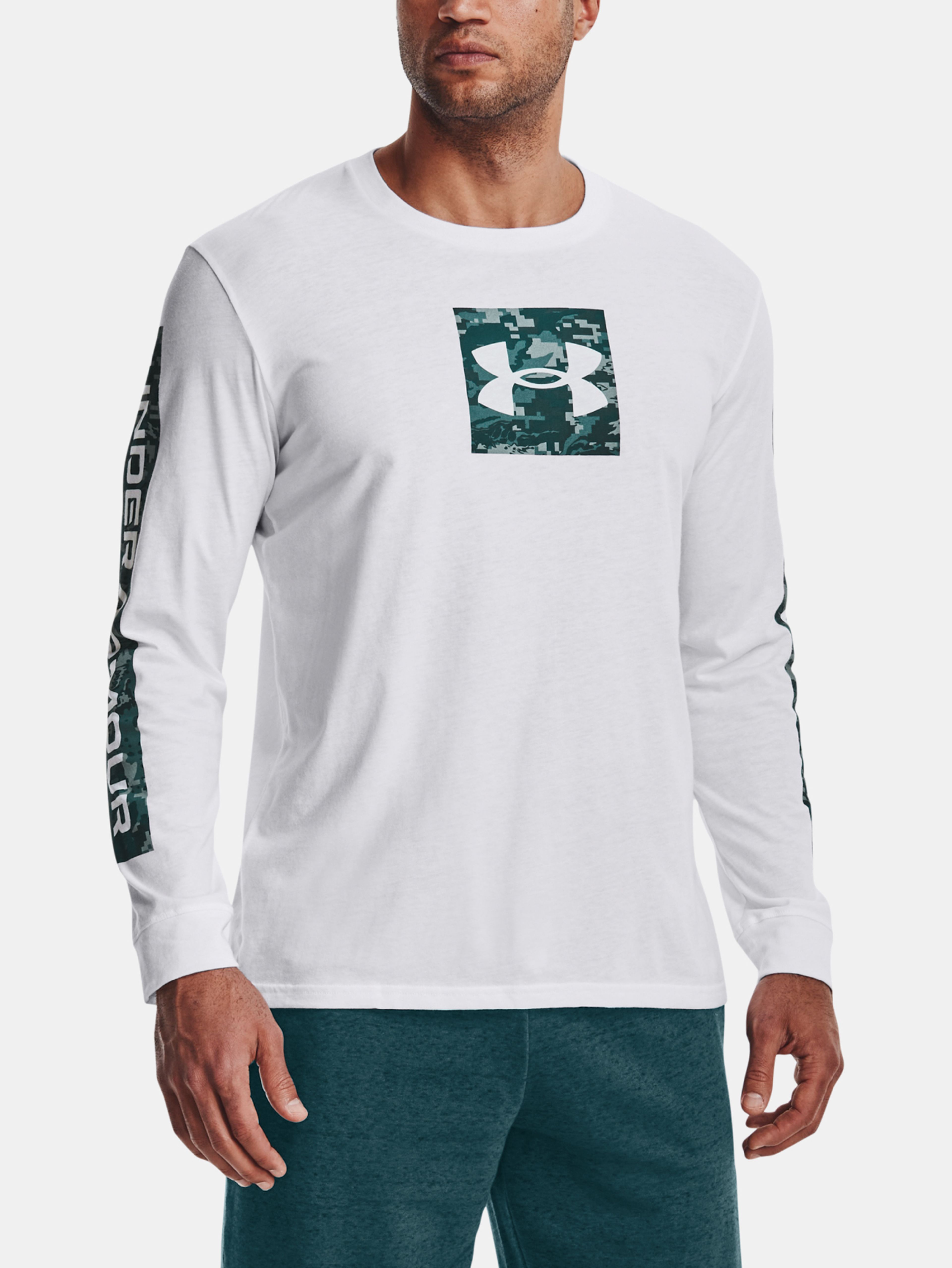 Meeste t-särk Under Armour UA CAMO BOXED SPORTSTYLE LS