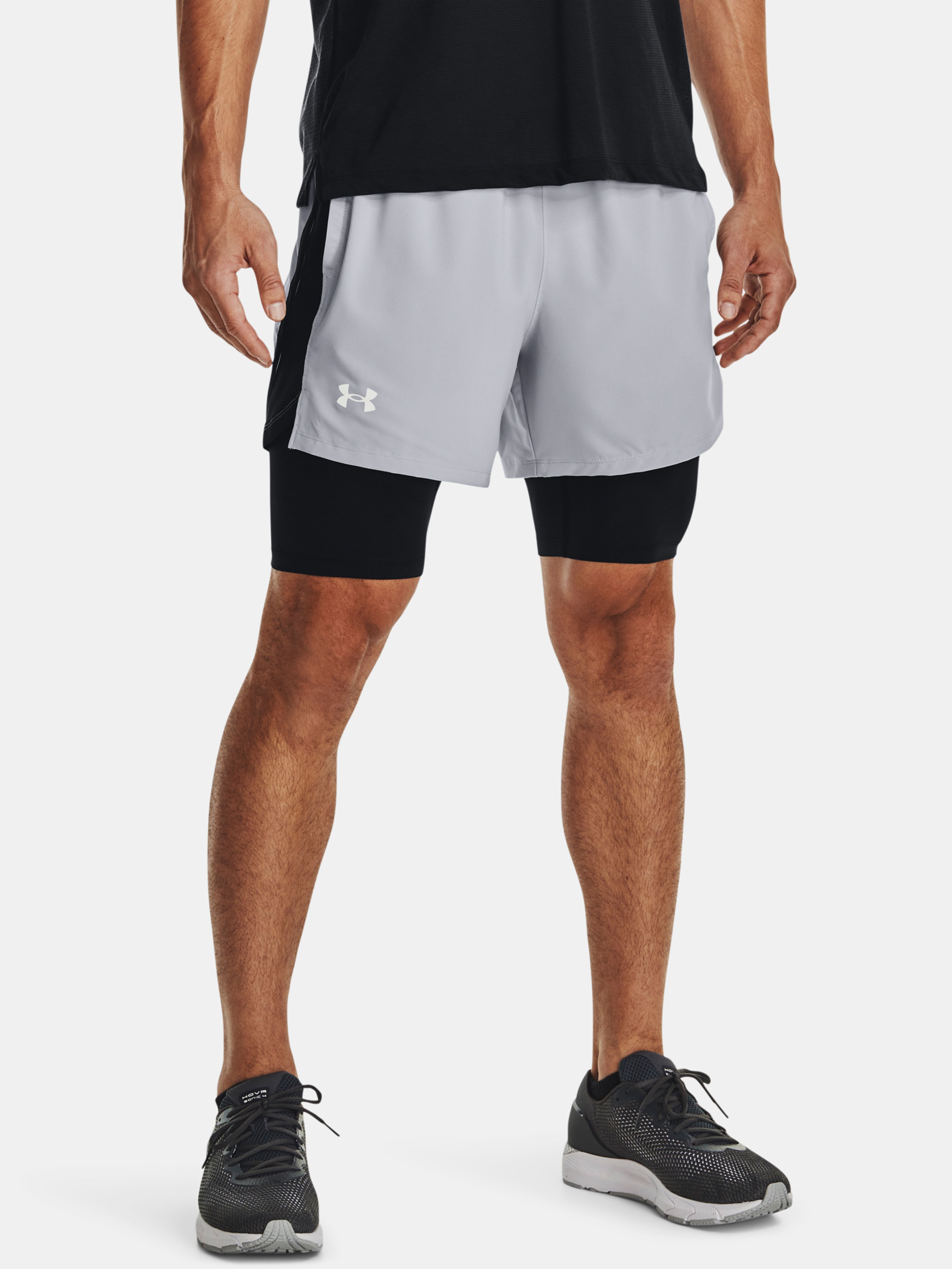 Férfi rövidnadrágok Under Armour UA LAUNCH 5'' 2-IN-1 SHORT