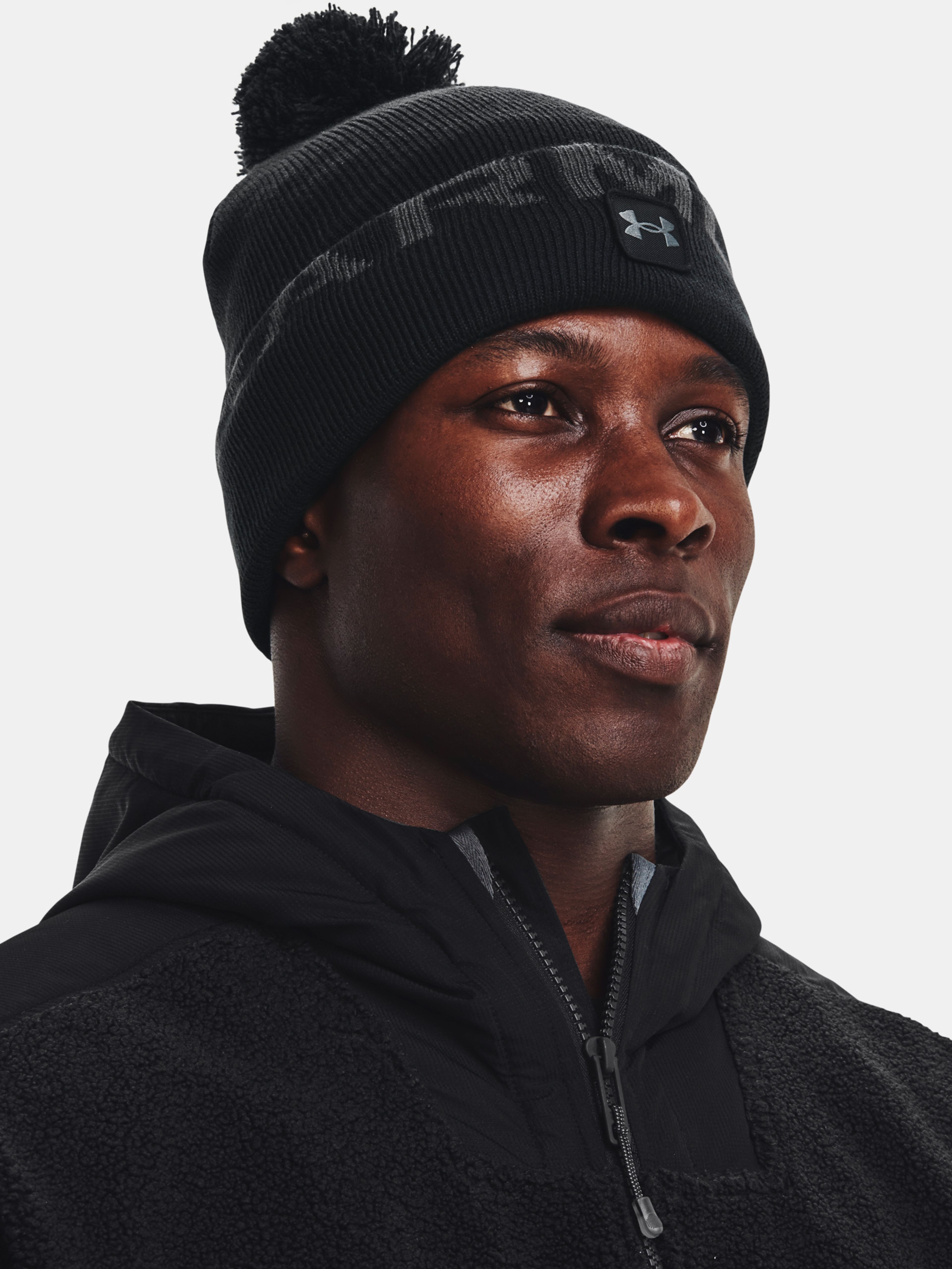 Férfi sapka Under Armour UA Halftime Fleece Pom