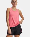 Sieviešu tops Under Armour Tech Knockout Tank-Rozā - 004