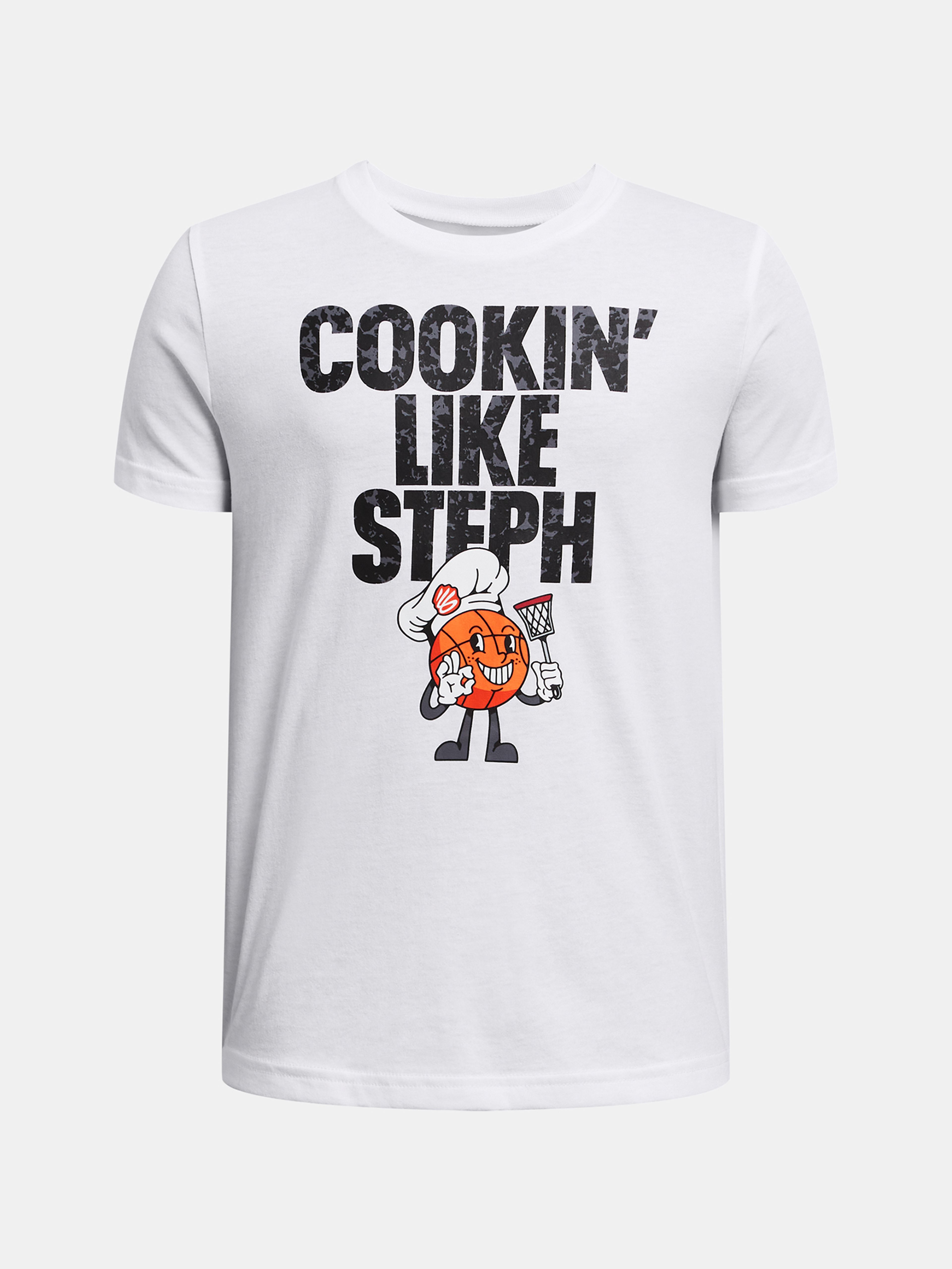 Chlapčenské tričko Under Armour Curry Chef Tee-WHT