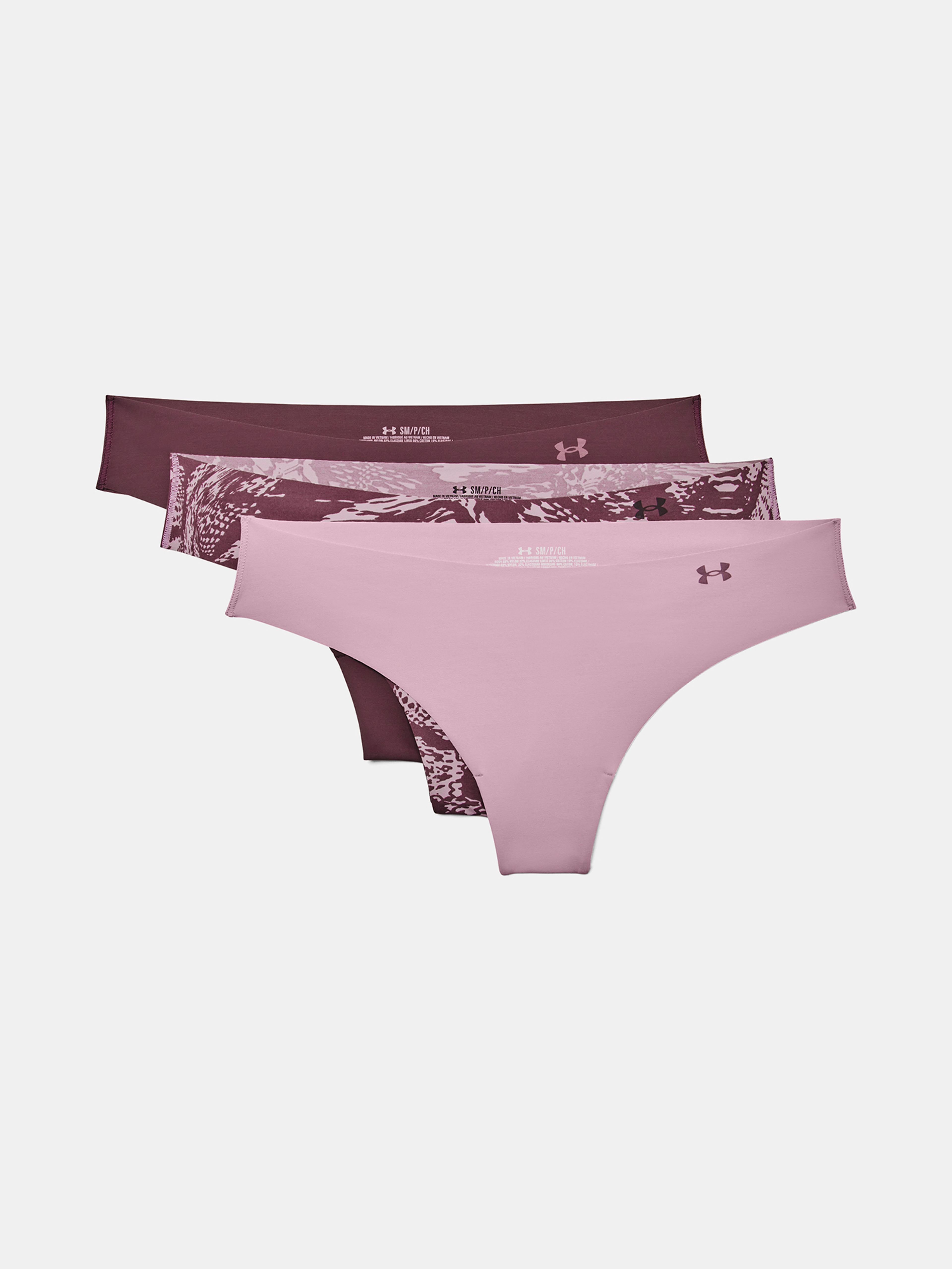 Női bugyi Under Armour MFO PS Thong 3Pack Print