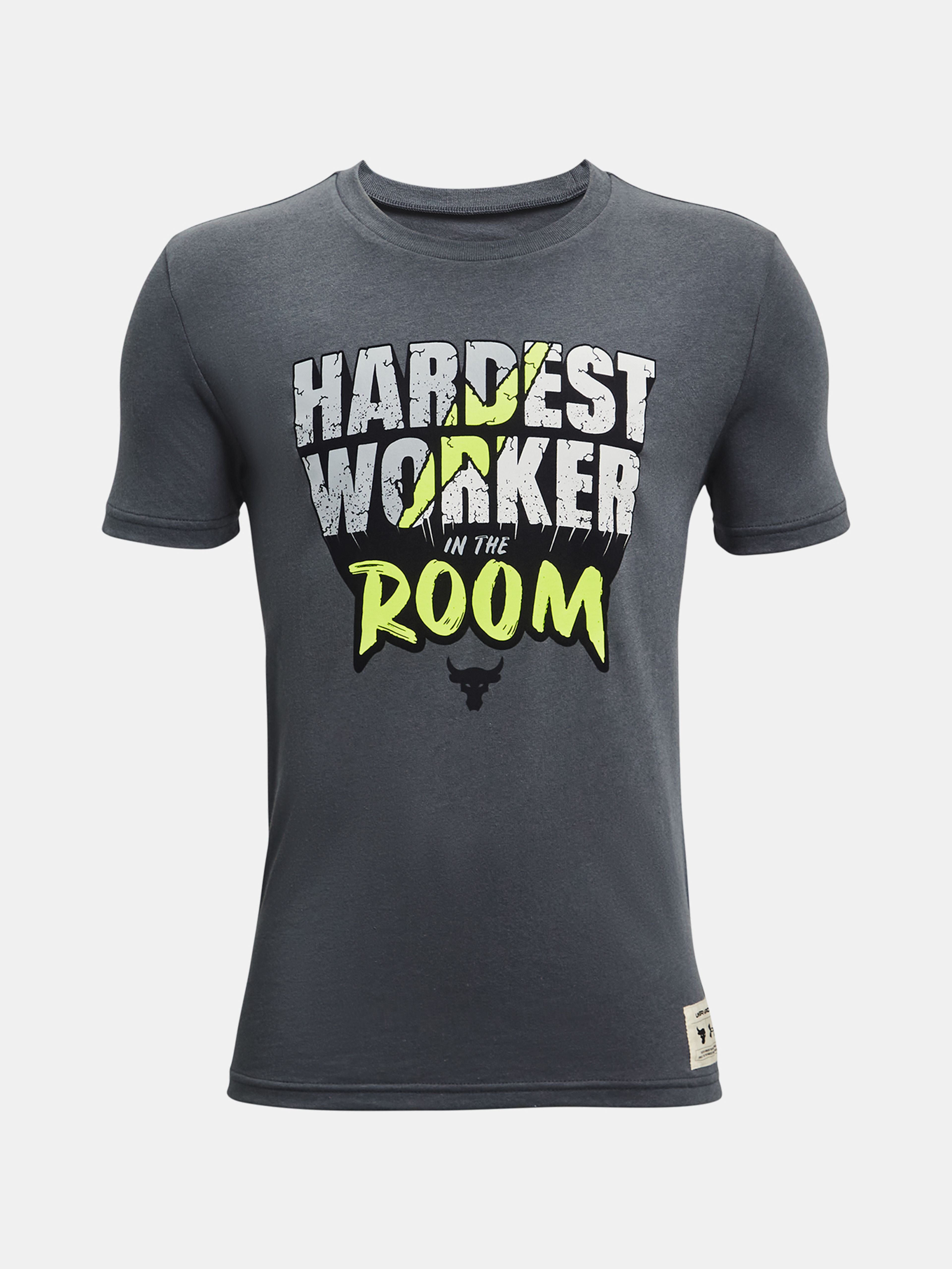 Poiste t-särk Under Armour Project Rock HWITR SS