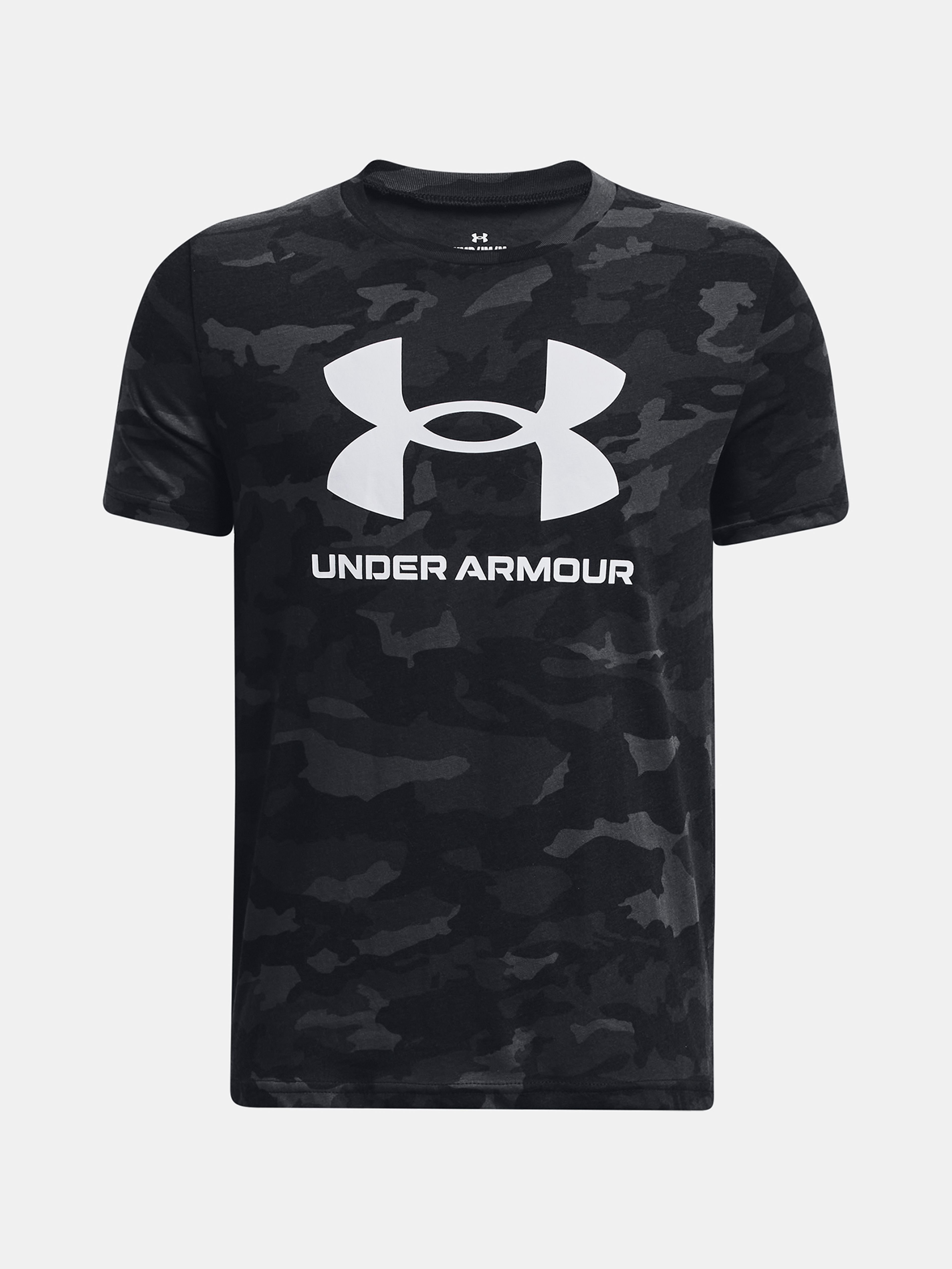 Chlapčenské tričko Under Armour UA SPORSTYLE LOGO AOP SS