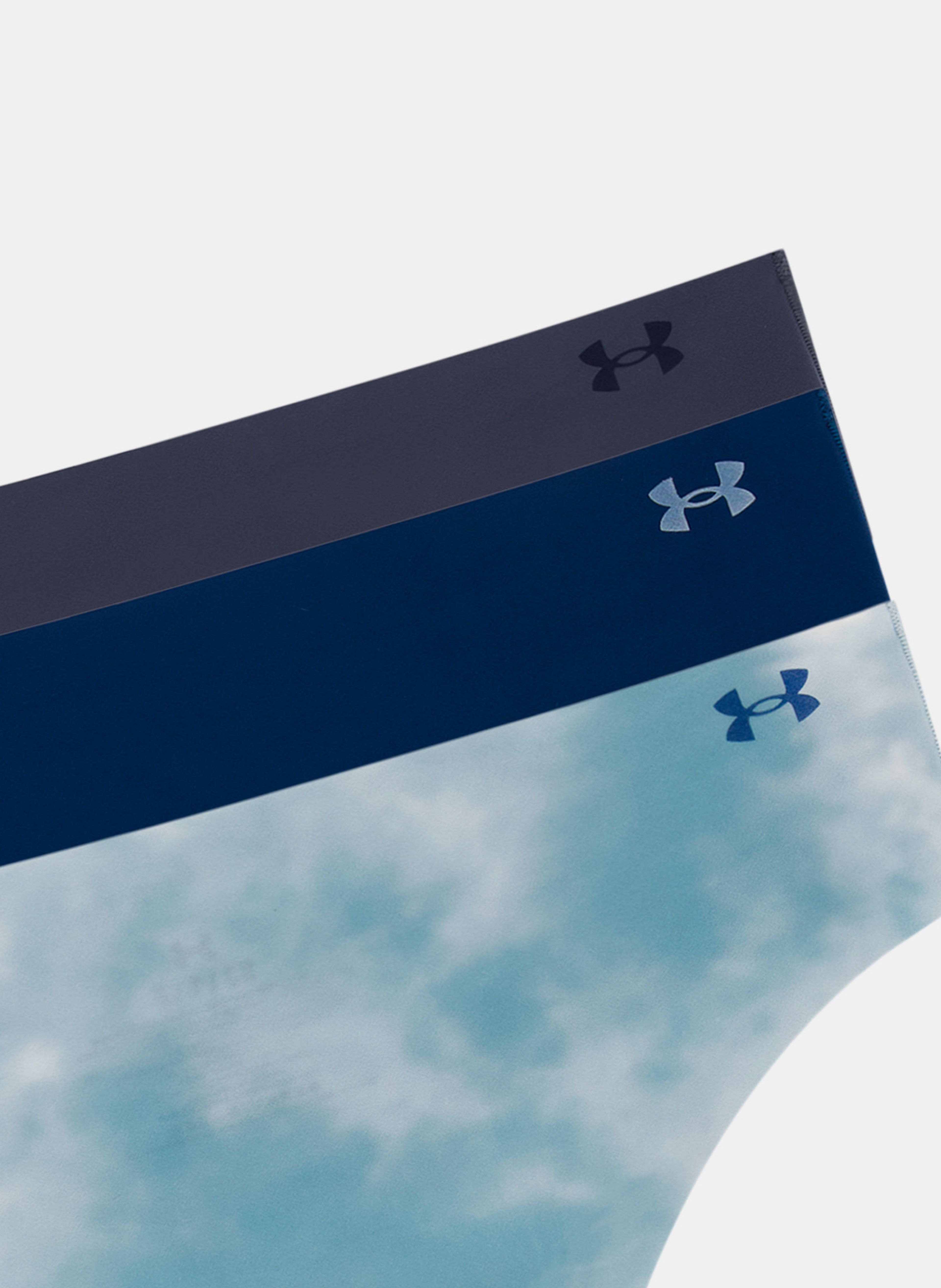 Sieviešu tangas Under Armour UA Pure Stretch No Show Thong -Print - 3pk - 003