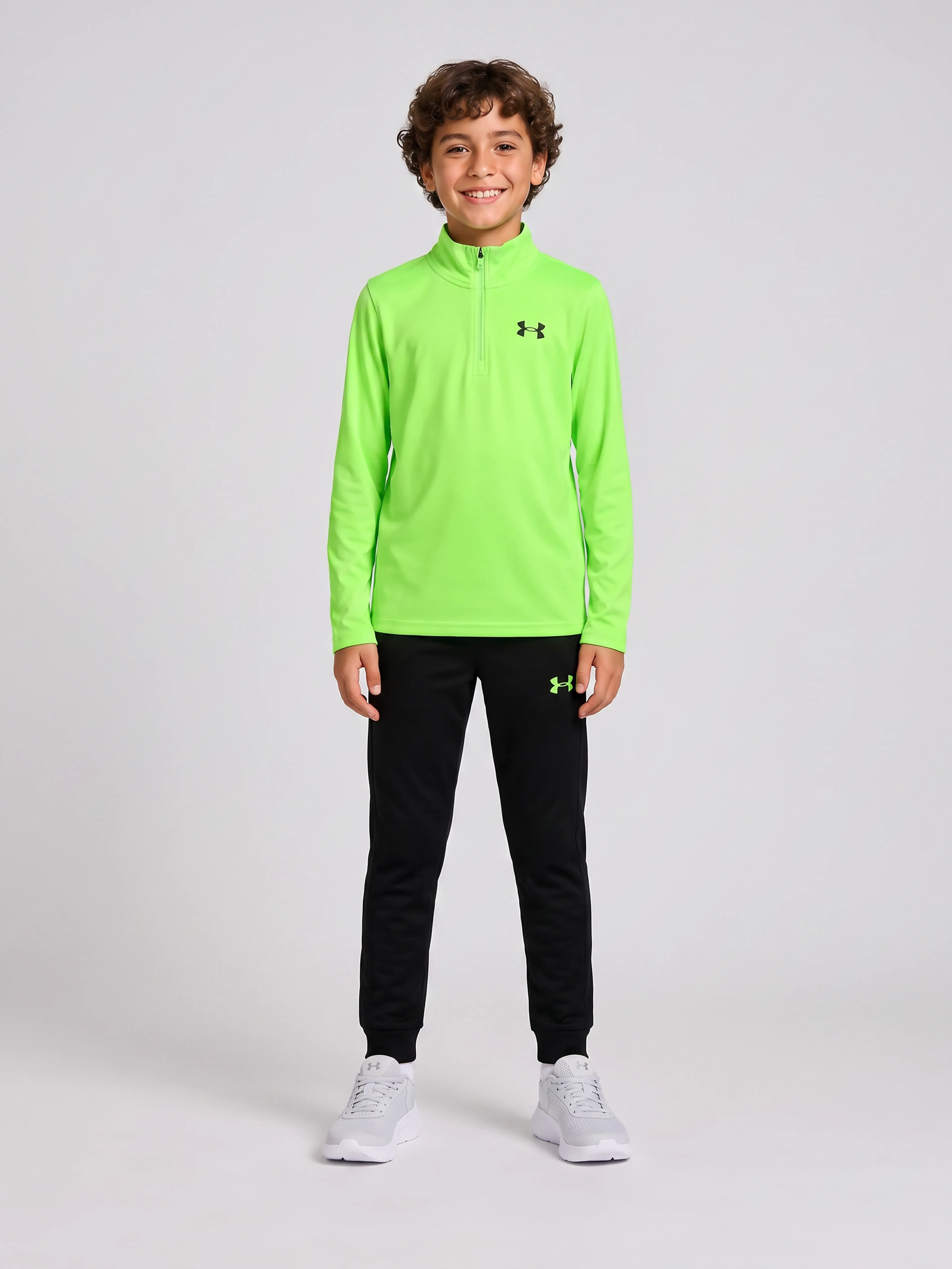 Zēnu komplekts Under Armour UA 1/4 ZIP TECH SET - 001