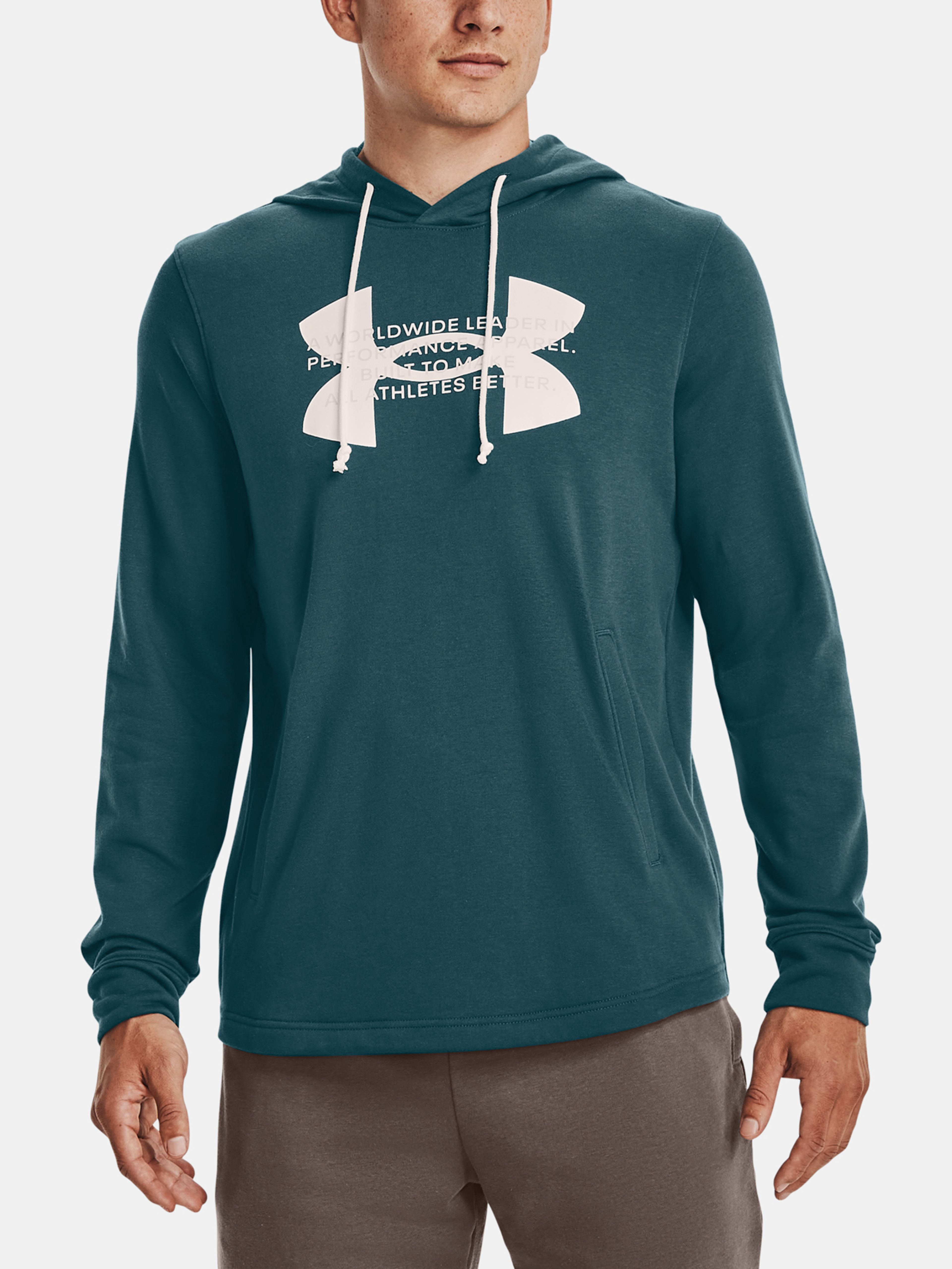 Férfi felső Under Armour UA Rival Terry Logo Hoodie