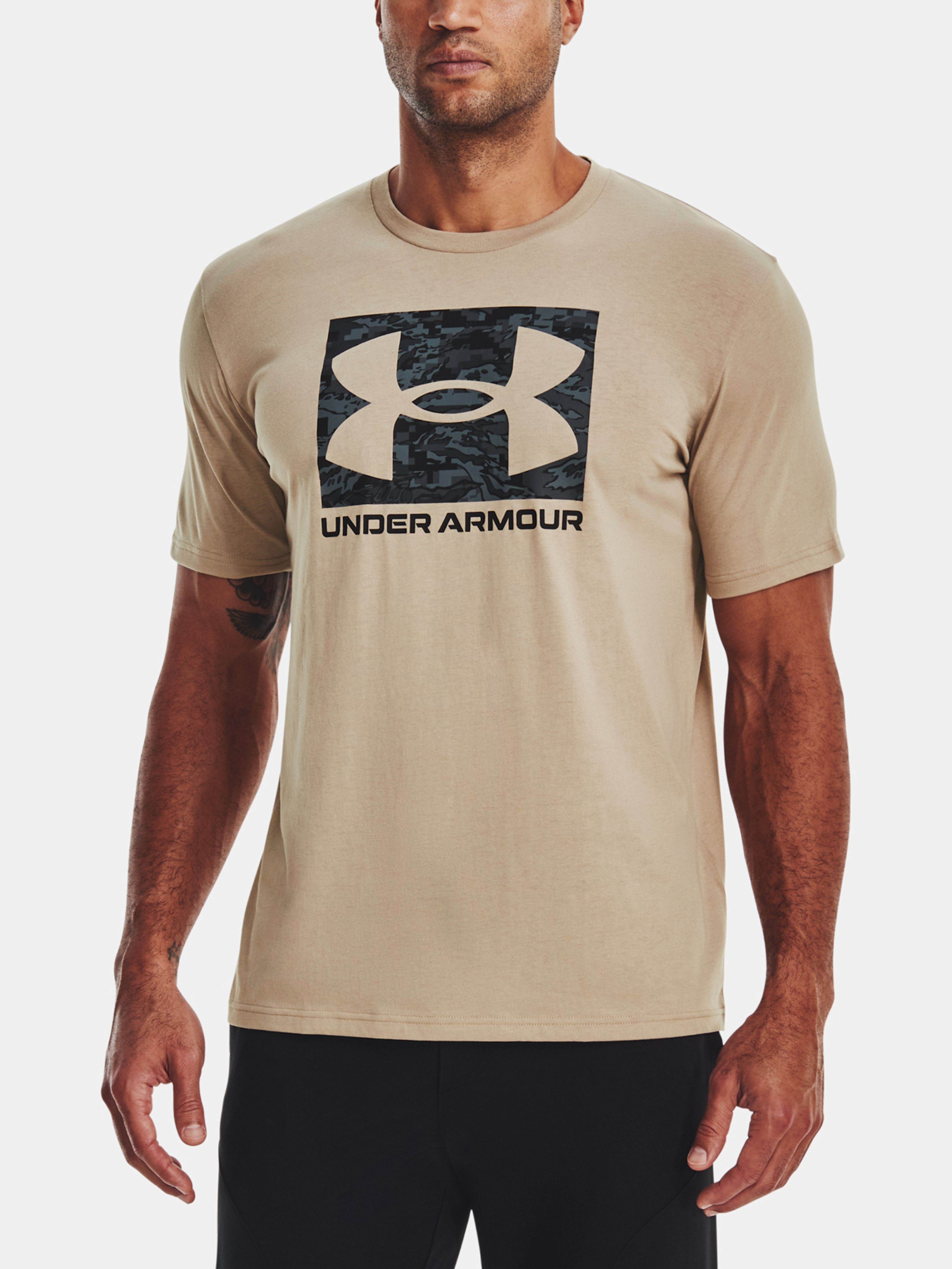 Pánske tričko Under Armour UA ABC CAMO BOXED LOGO SS