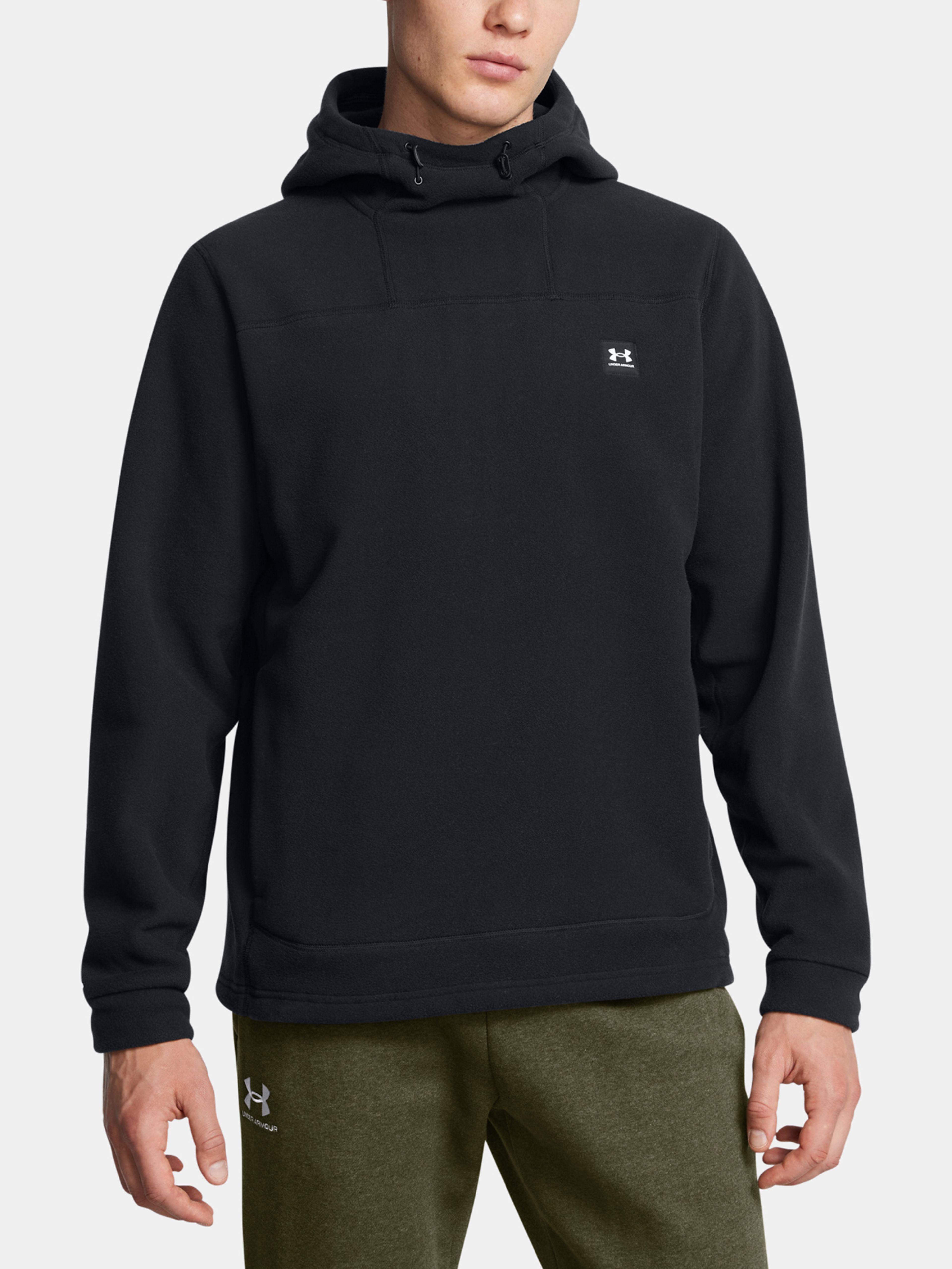 Moški pulover  Under Armour UA Expanse Fleece Hoodie-BLK