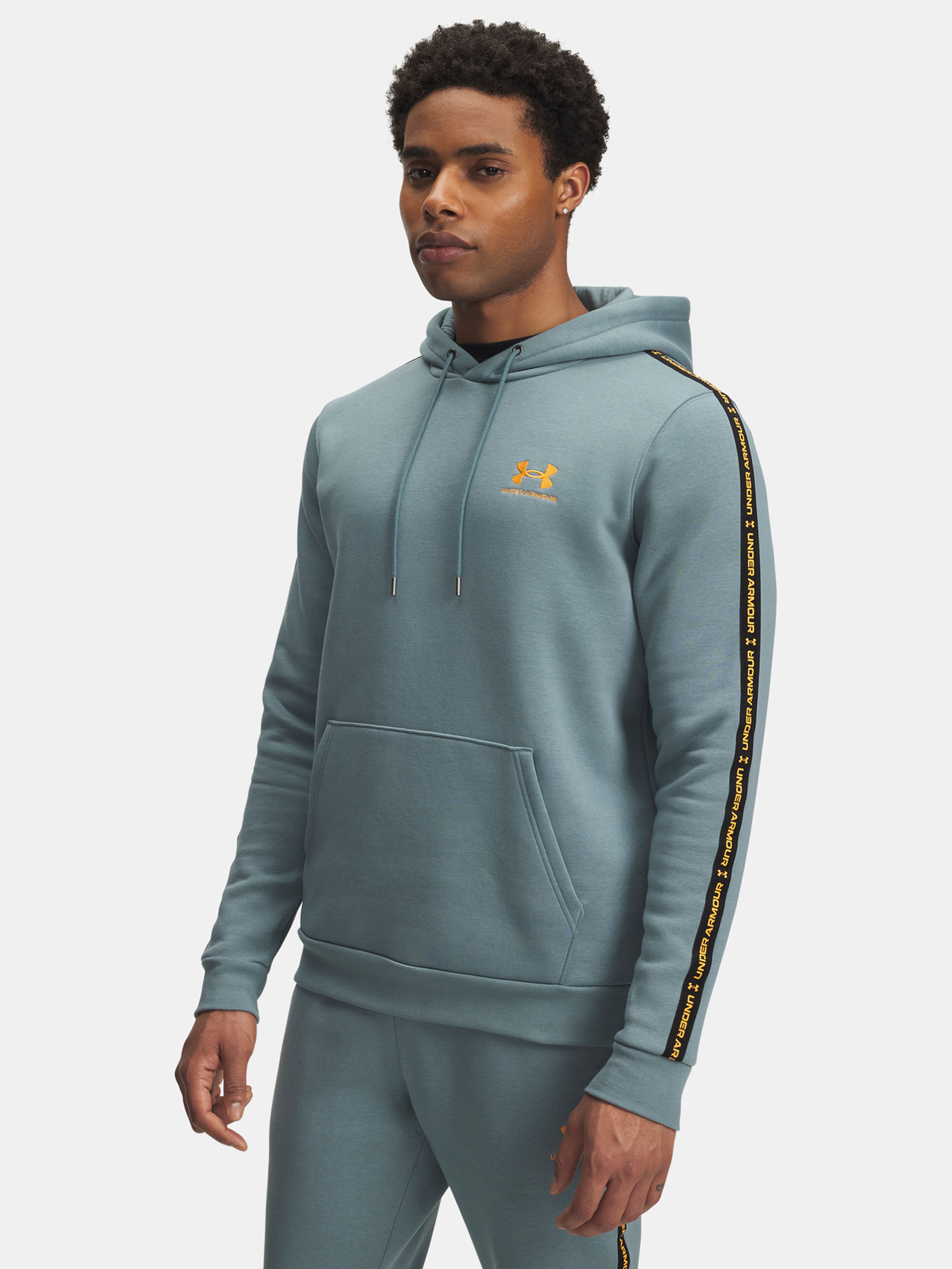 Férfi felső Under Armour UA Icon Fleece HD Taping-BLU