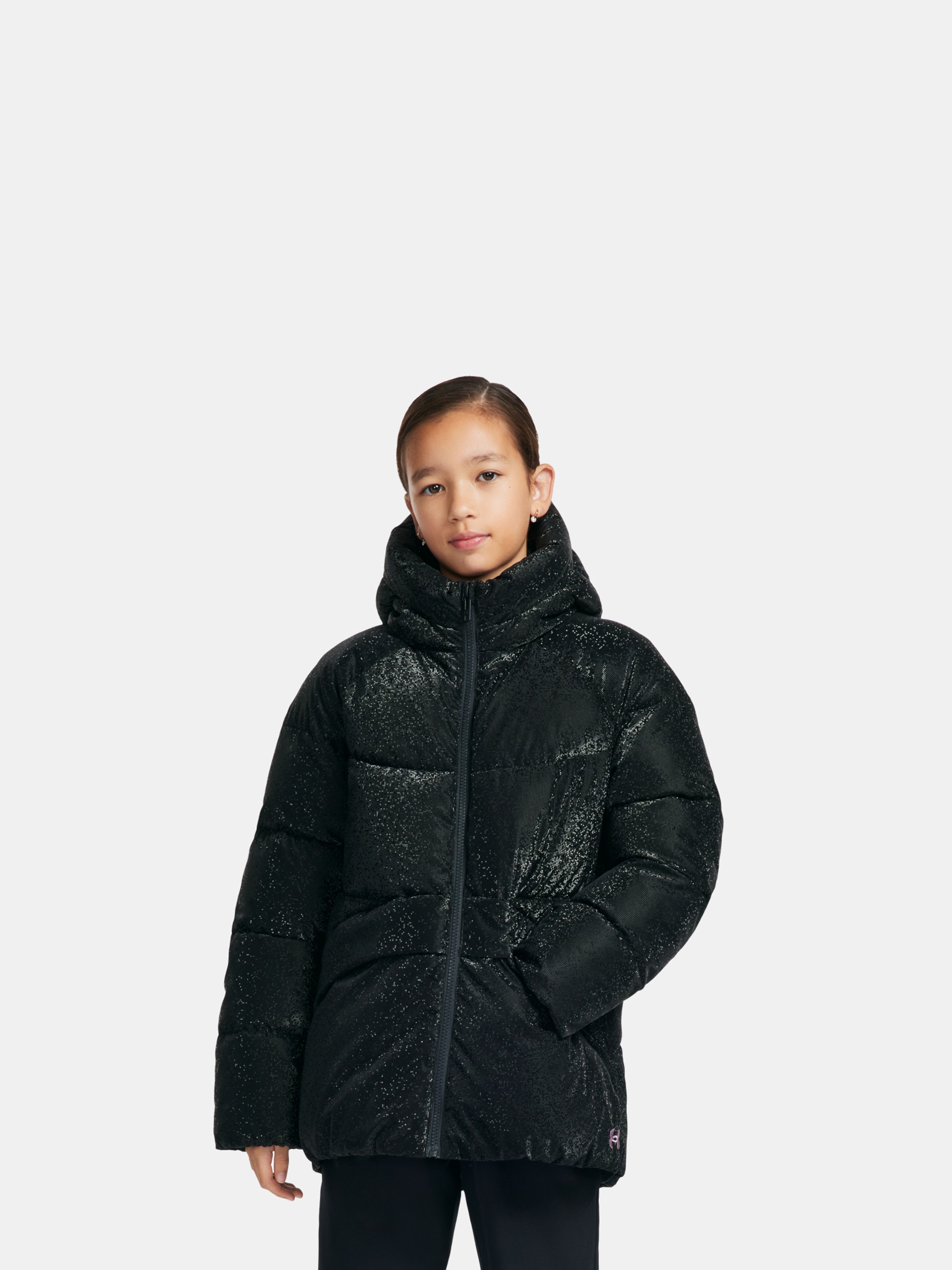 Lány dzseki Under Armour UA SHINE PUFFER JACKET - 001