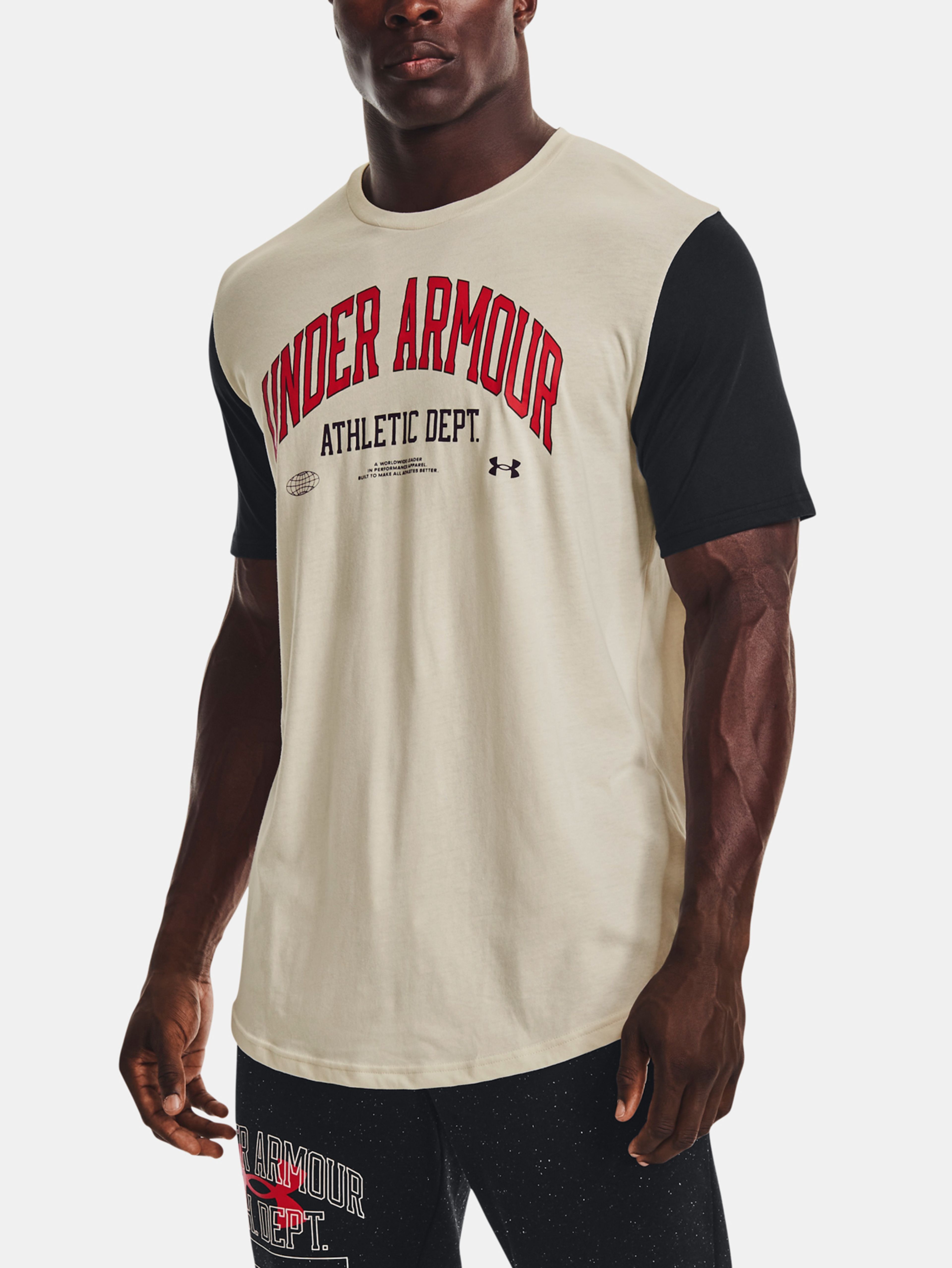 Férfi póló Under Armour UA ATH DEPT CLRBLK SS