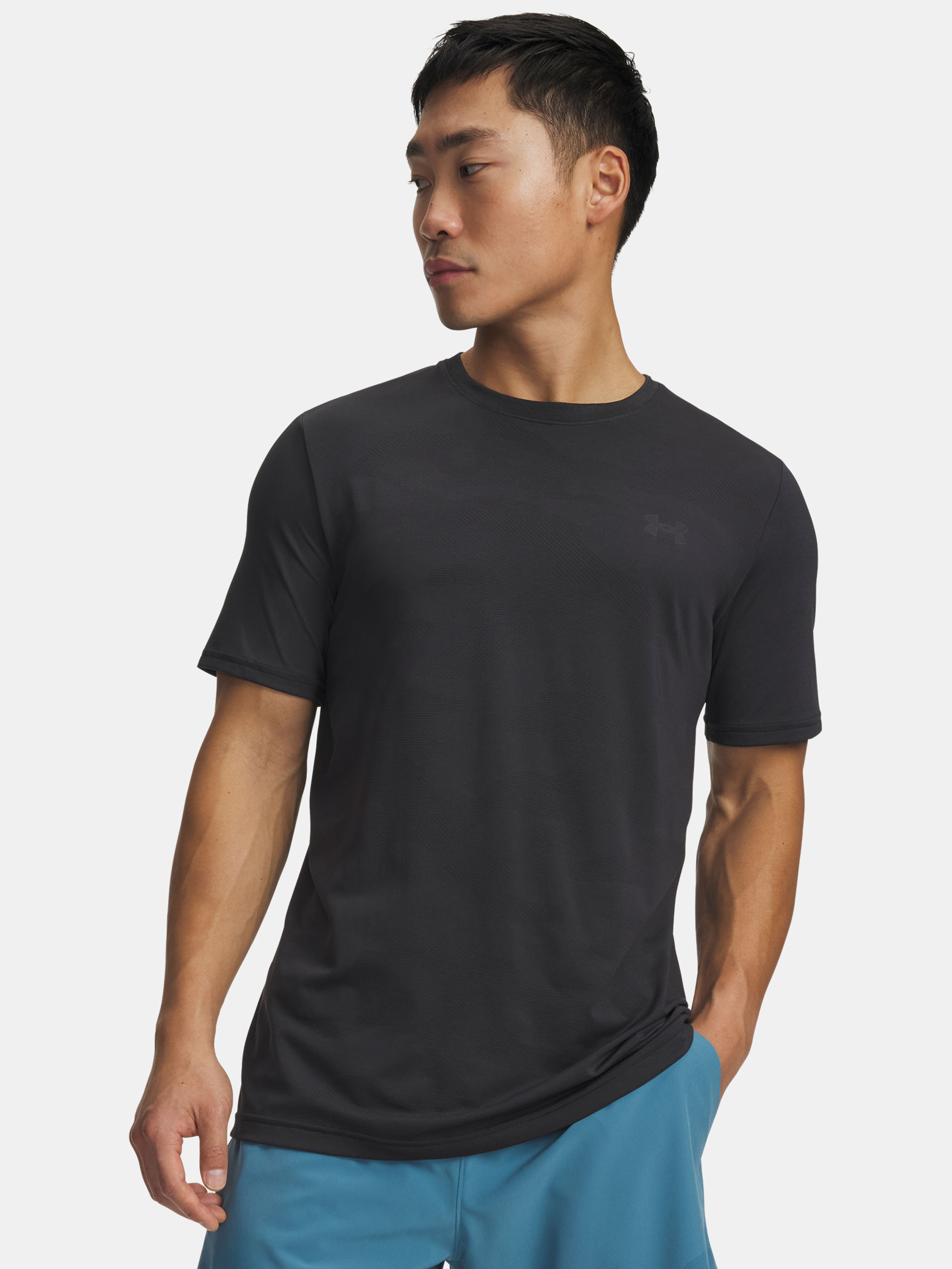 Pánské tričko Under Armour UA Vanish Elite Smls SS Camo-BLK