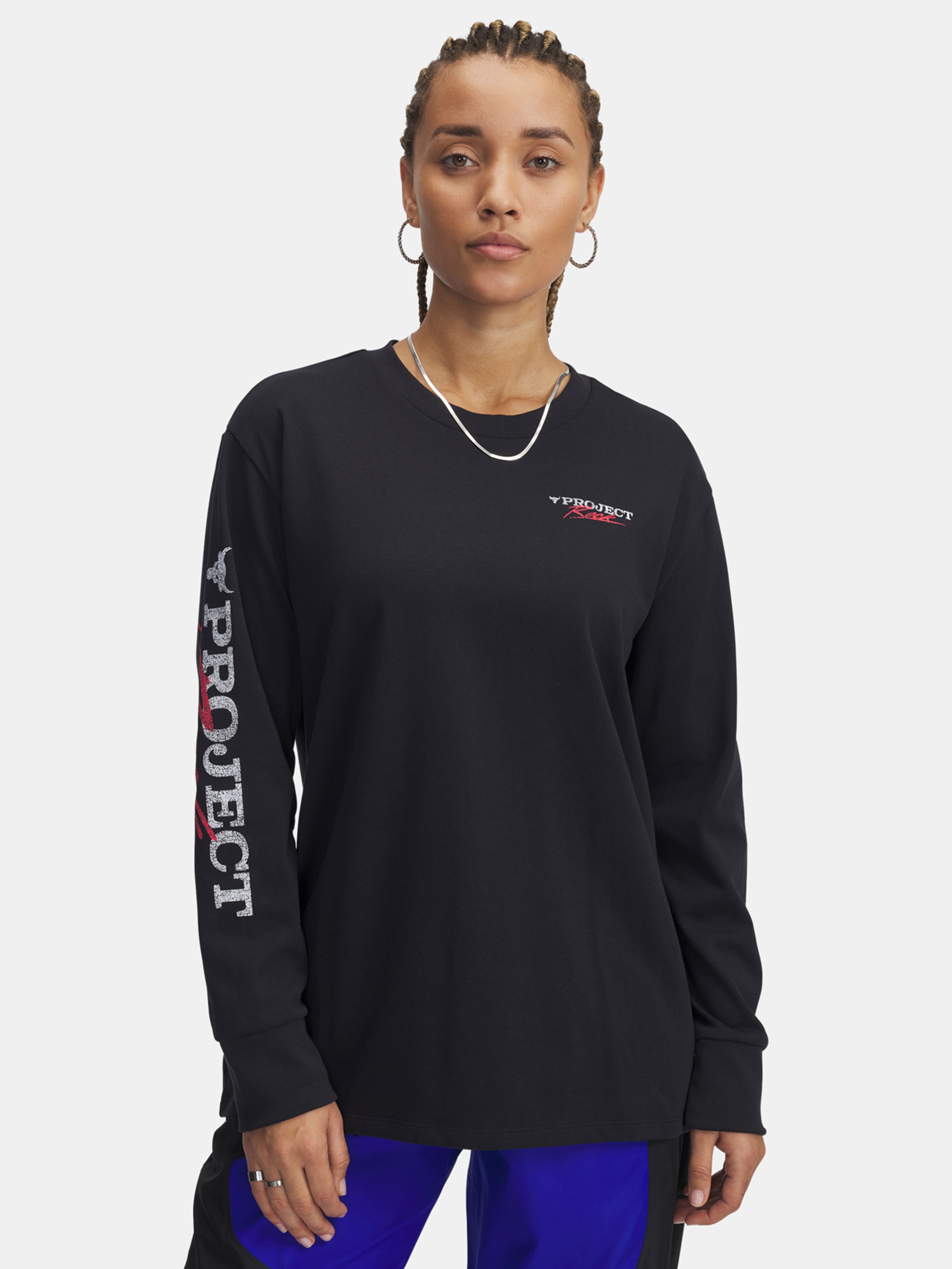 Női póló Under Armour Pjt Rck W LS Campus T Q1