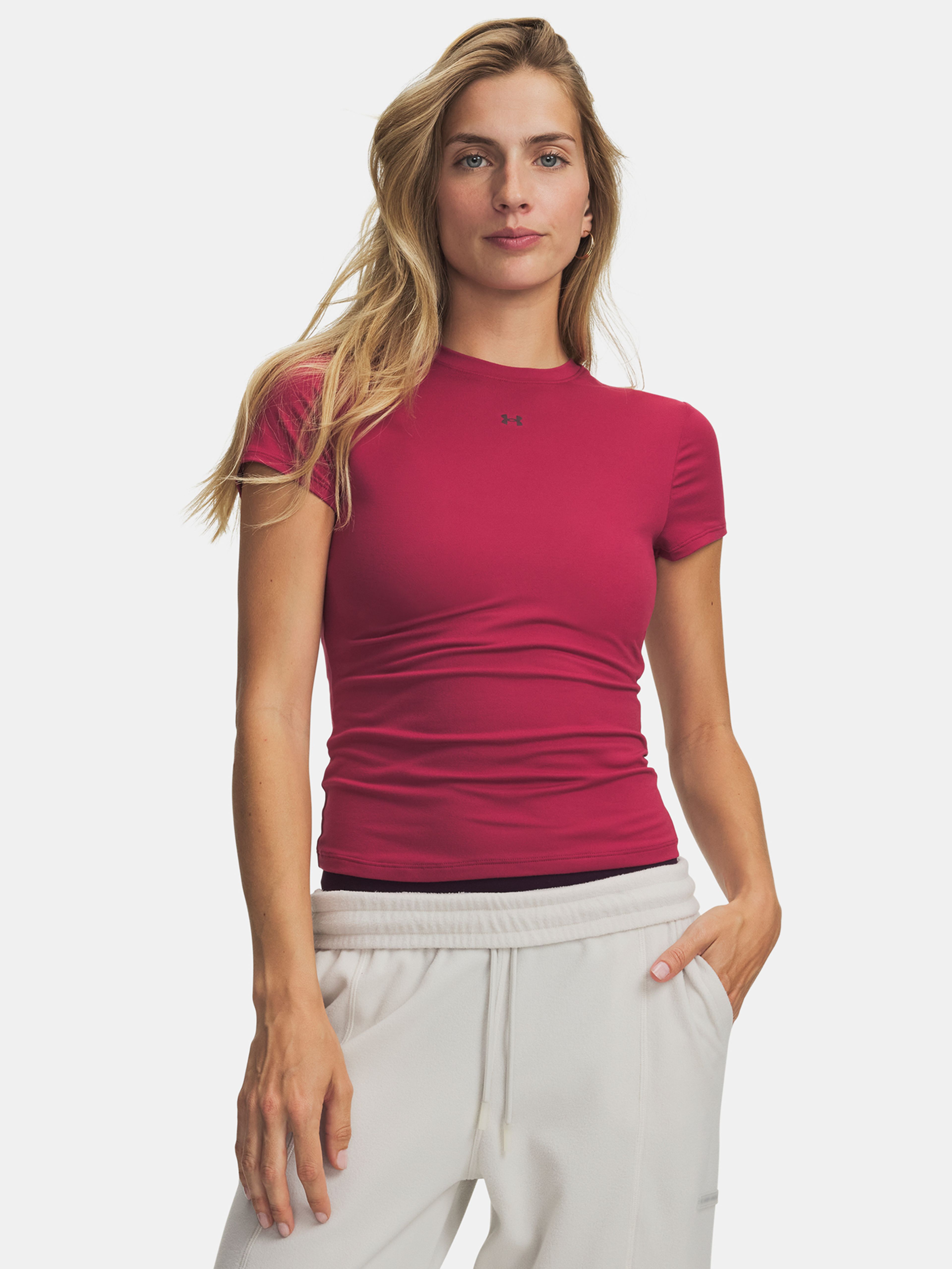 Naiste t-särk Under Armour Motion Fitted SS - 001