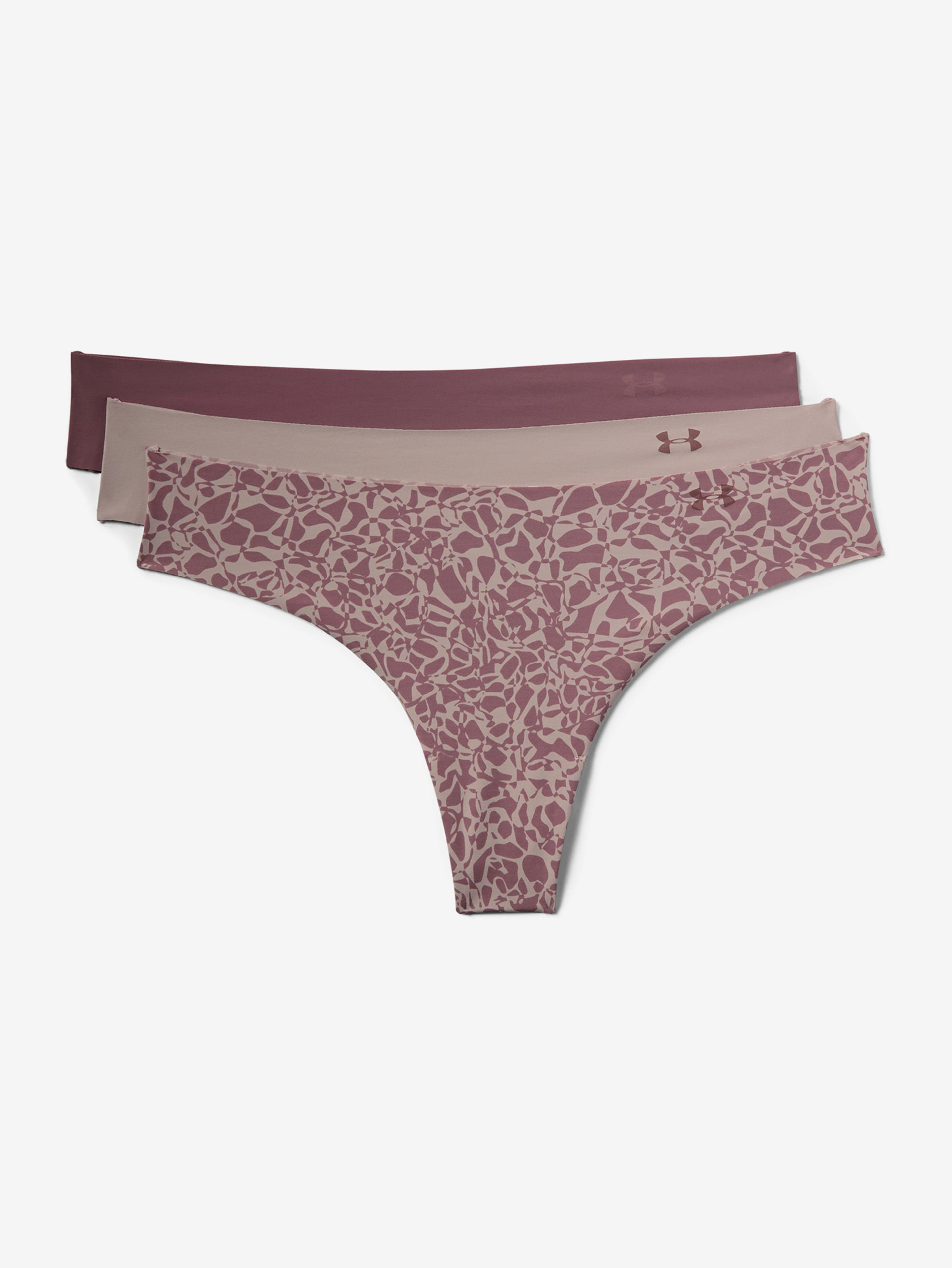 Női tanga Under Armour PS Thong 3Pack Print