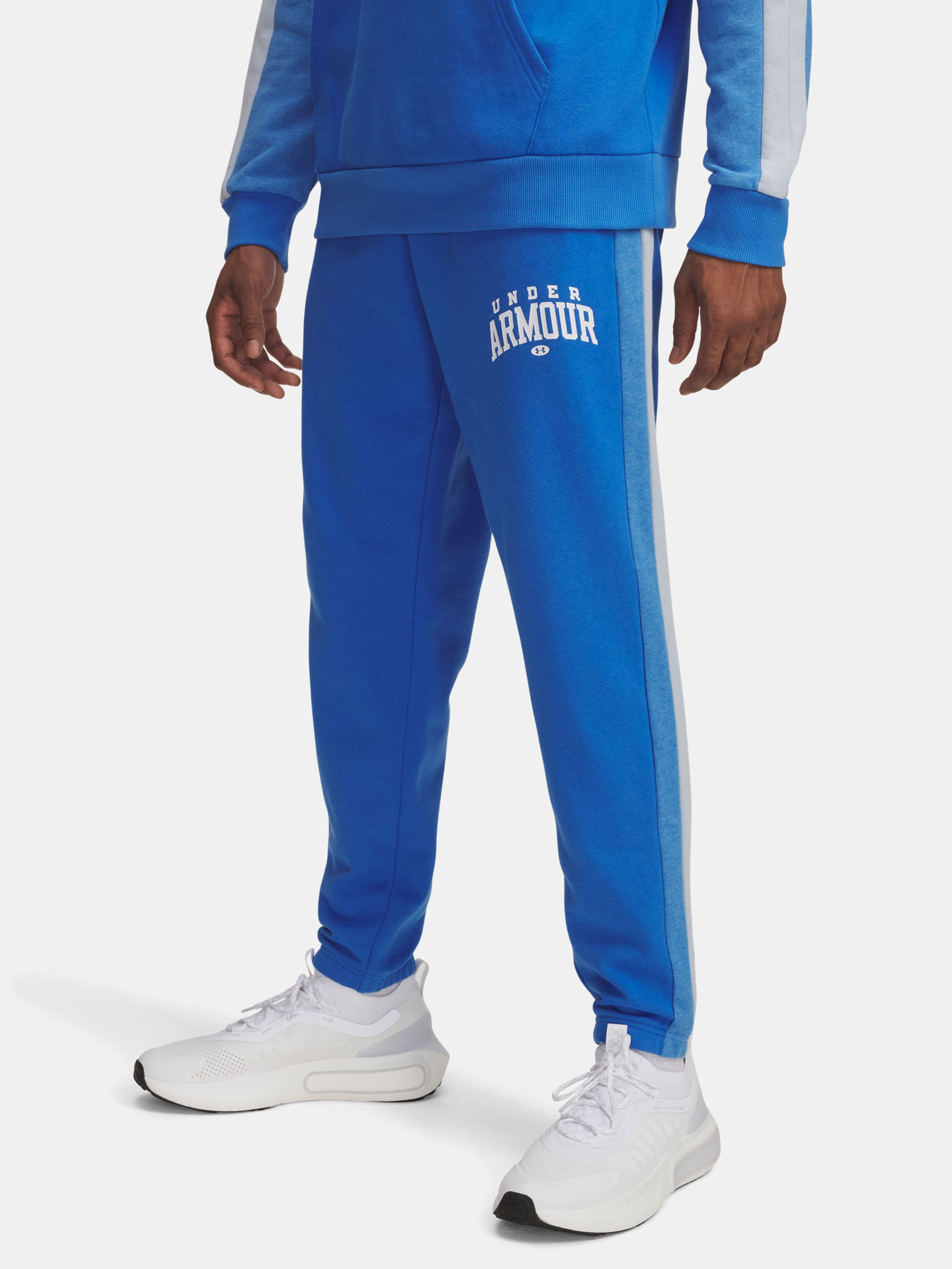 Pánske športové nohavice Under Armour UA Rival Flc CB Pants-BLU