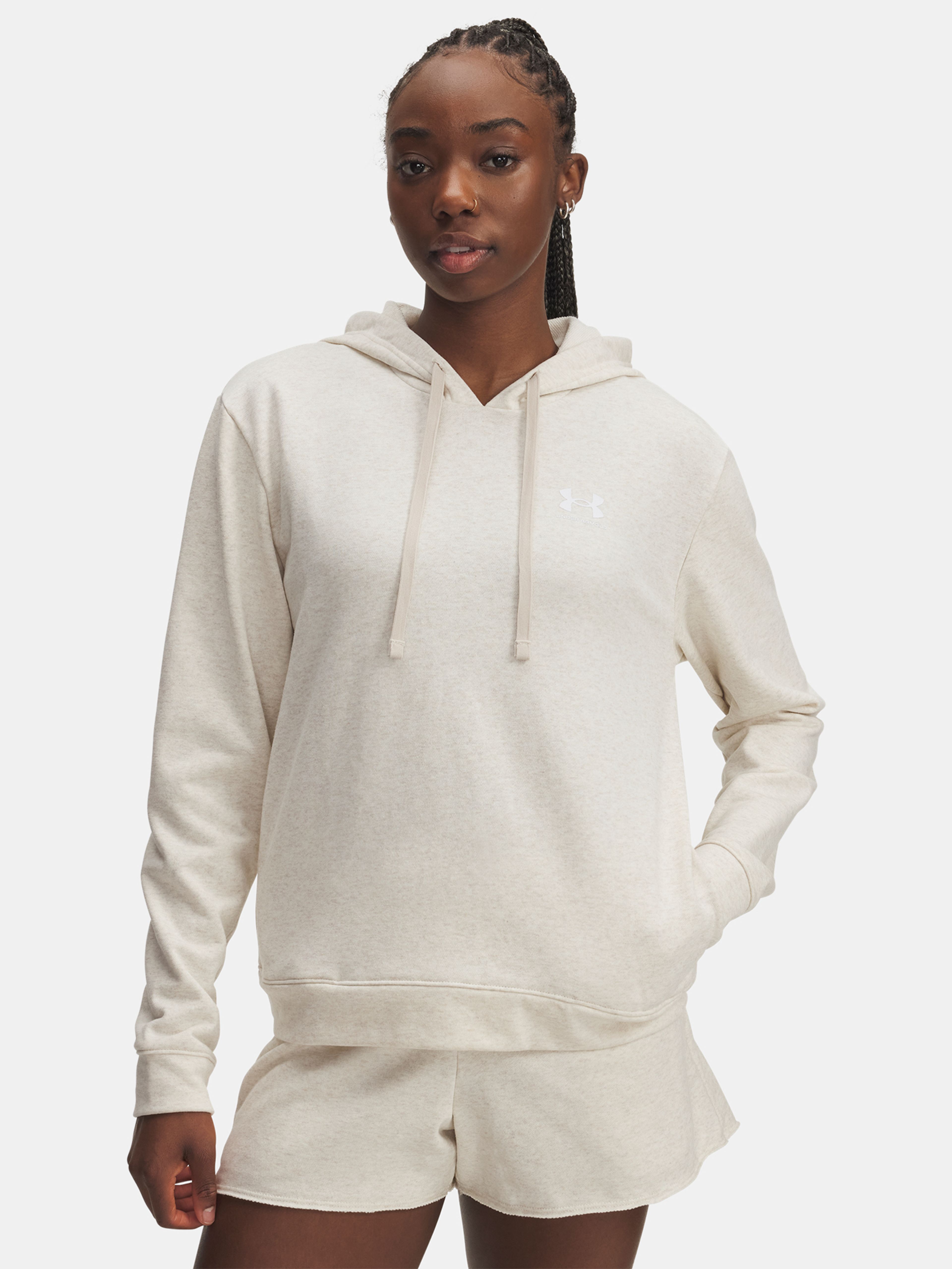 Dámska mikina Under Armour UA Rival Terry Hoodie-BRN