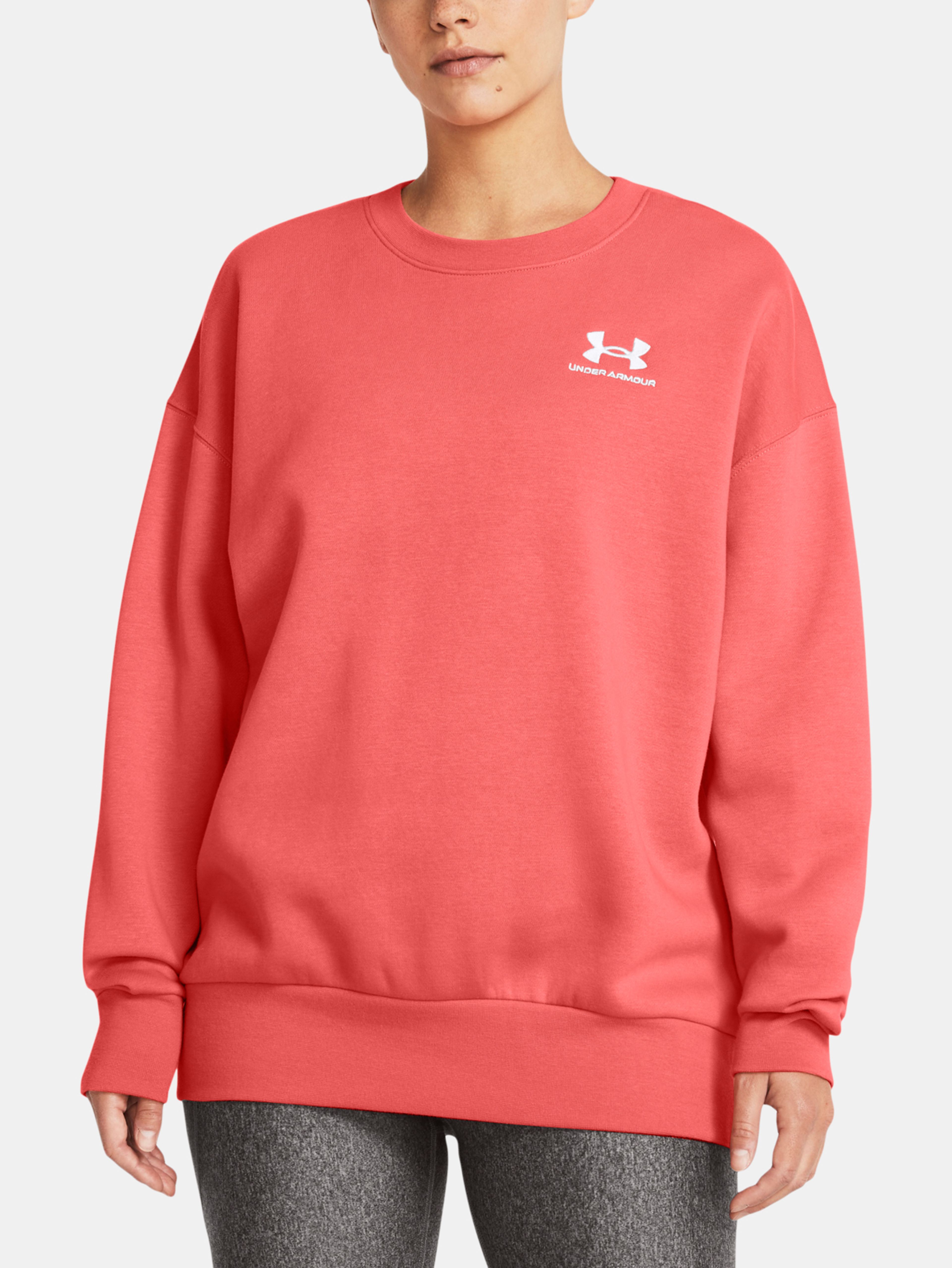 Női felső Under Armour Essential Fleece OS Crew