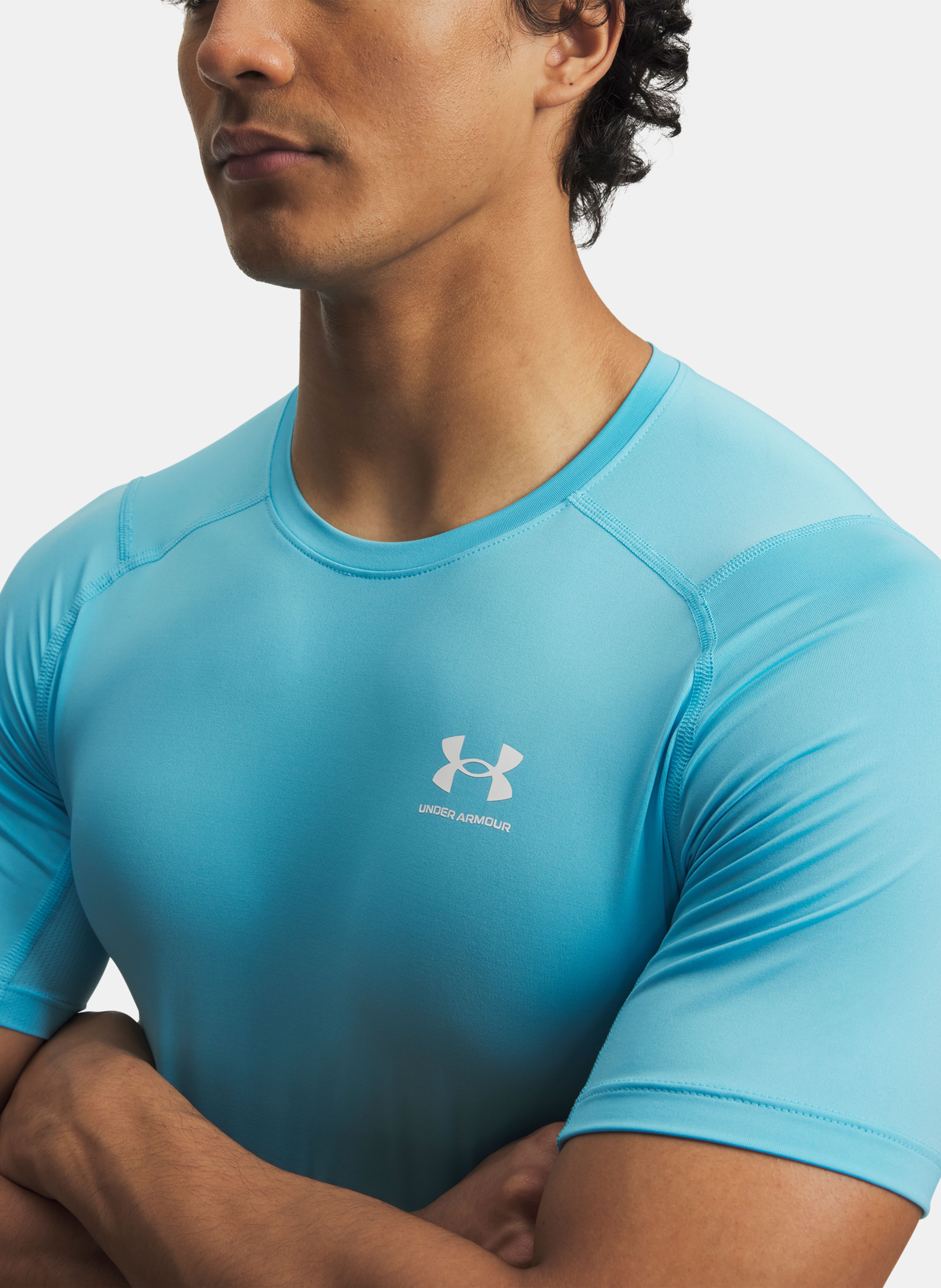 Vyriški marškinėliai Under Armour HEATGEAR Comp SS - 003