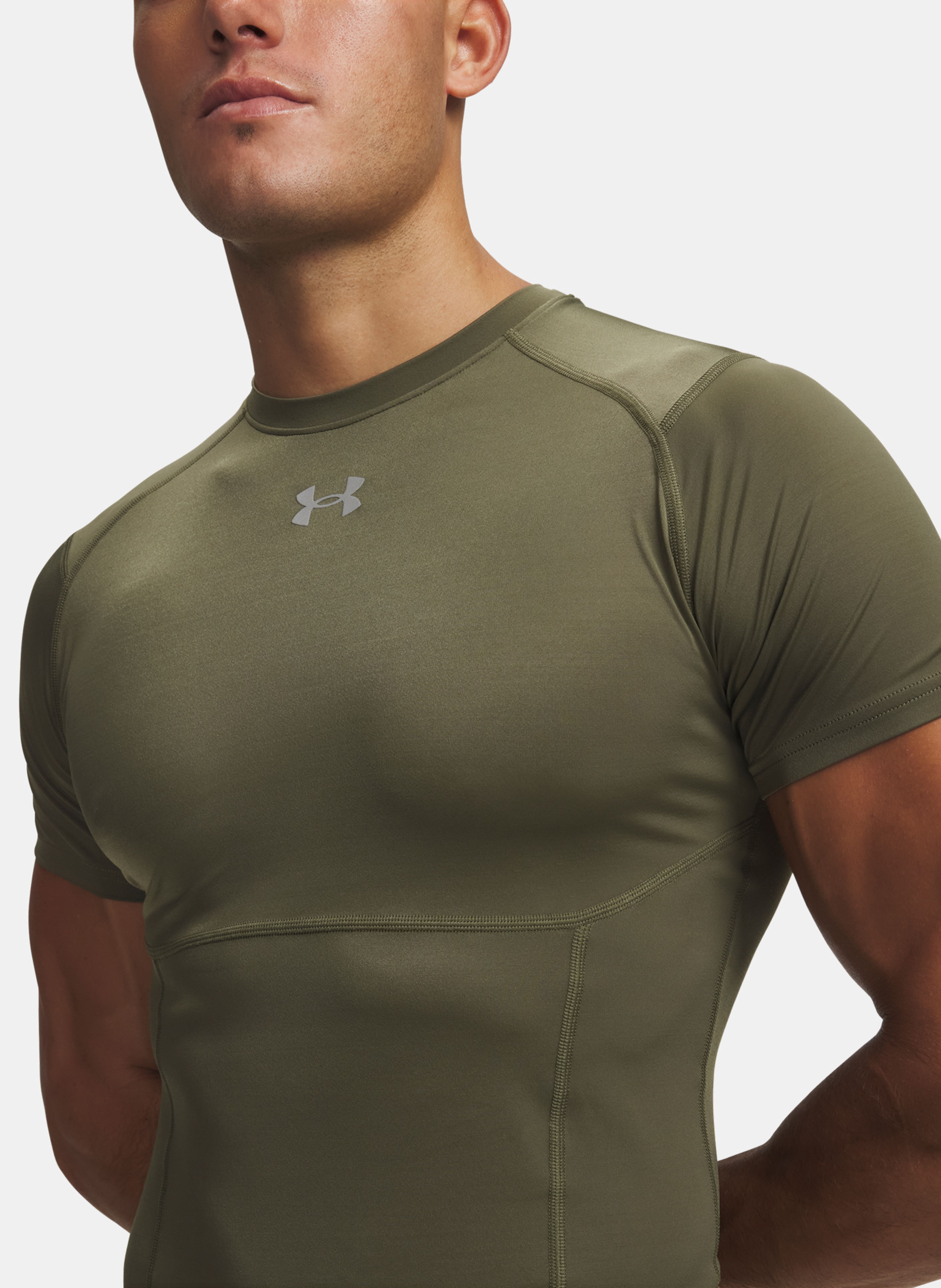 Pánske tričko Under Armour UA HG Elite Comp SS - 003