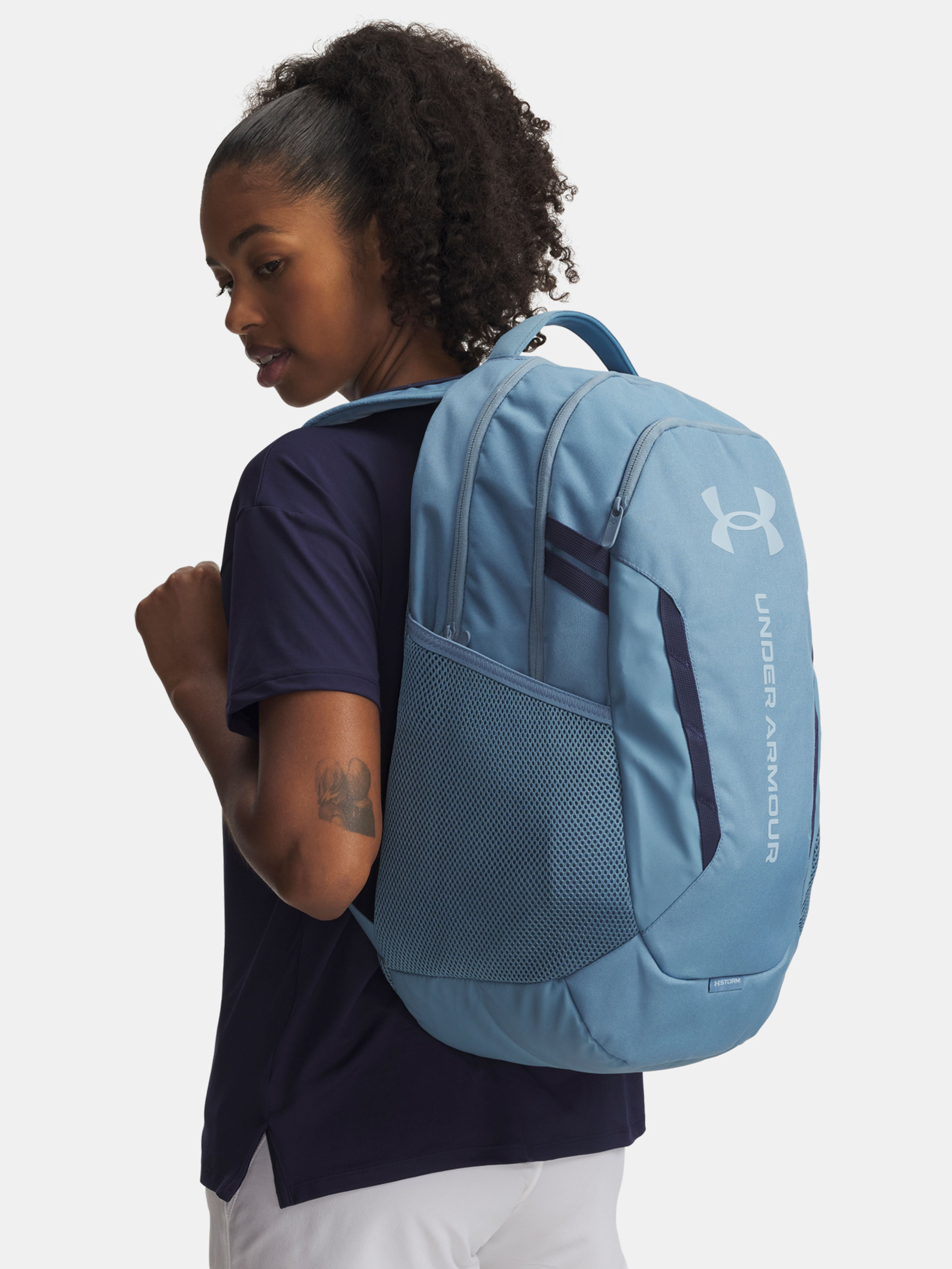 Unisex batoh Under Armour UA Hustle 6.0 Backpack-BLU