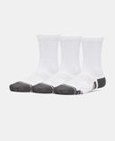 Unisex zokni Under Armour New Y UA Perf Tech 3pk Crw-Fehér - 002