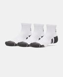 Unisex zokni Under Armour New UA Perf Tech 3pk Qtr-Fehér - 003