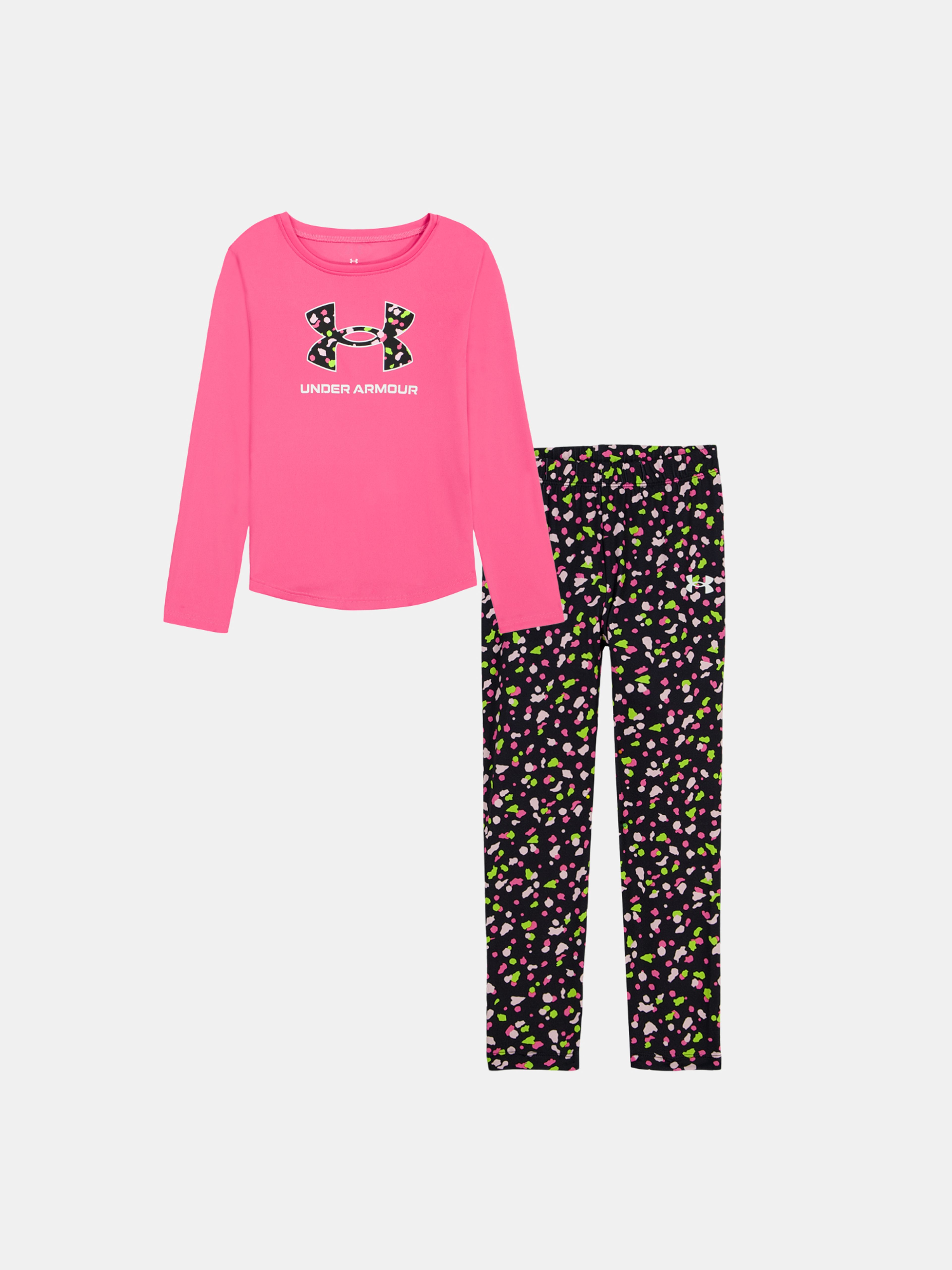 Meiteņu komplekts Under Armour UA PRINTED LS LEGGING SET - 003
