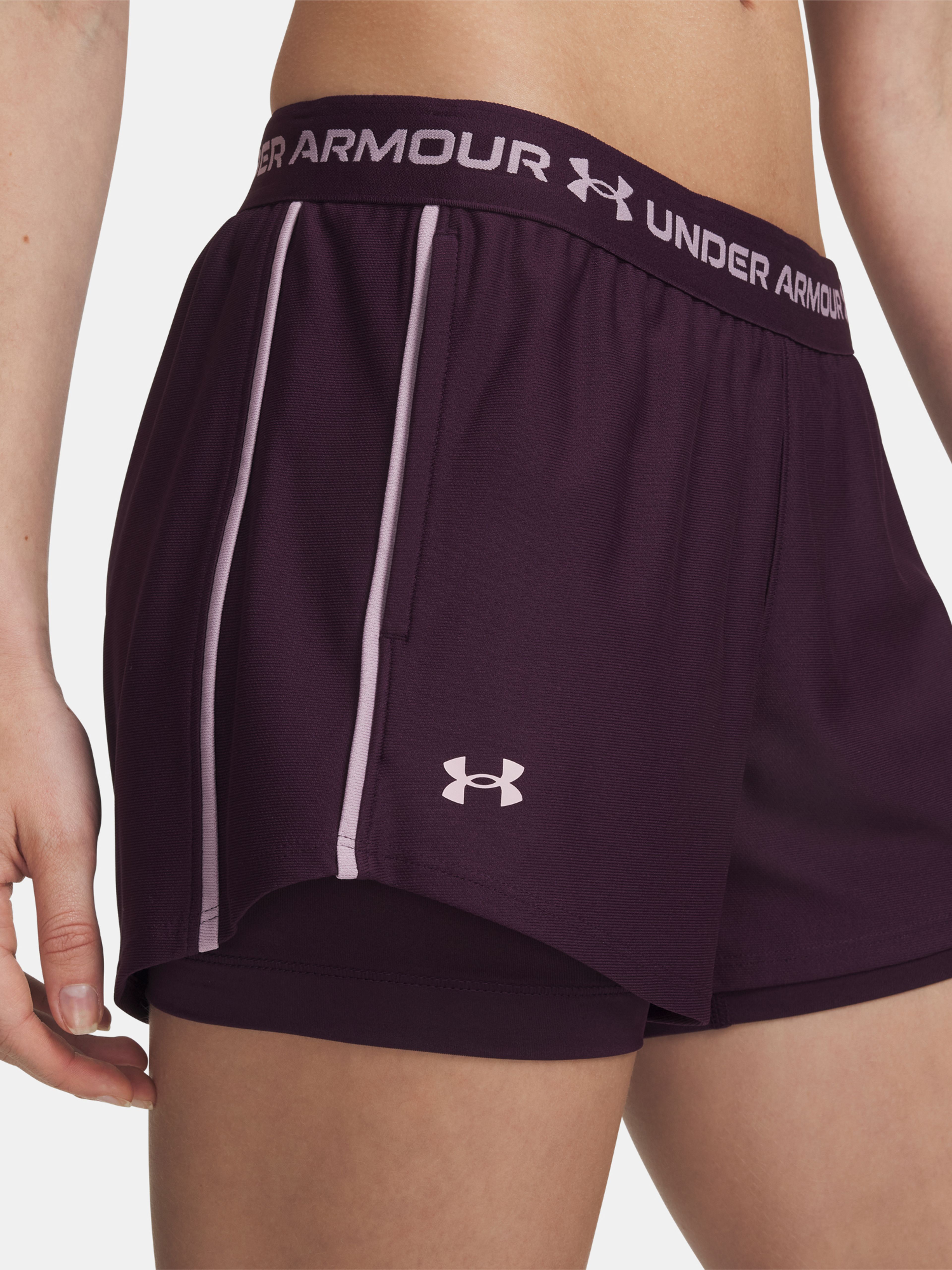 Női rövidnadrágok Under Armour Tech Play Up 2in1 Shorts - 003