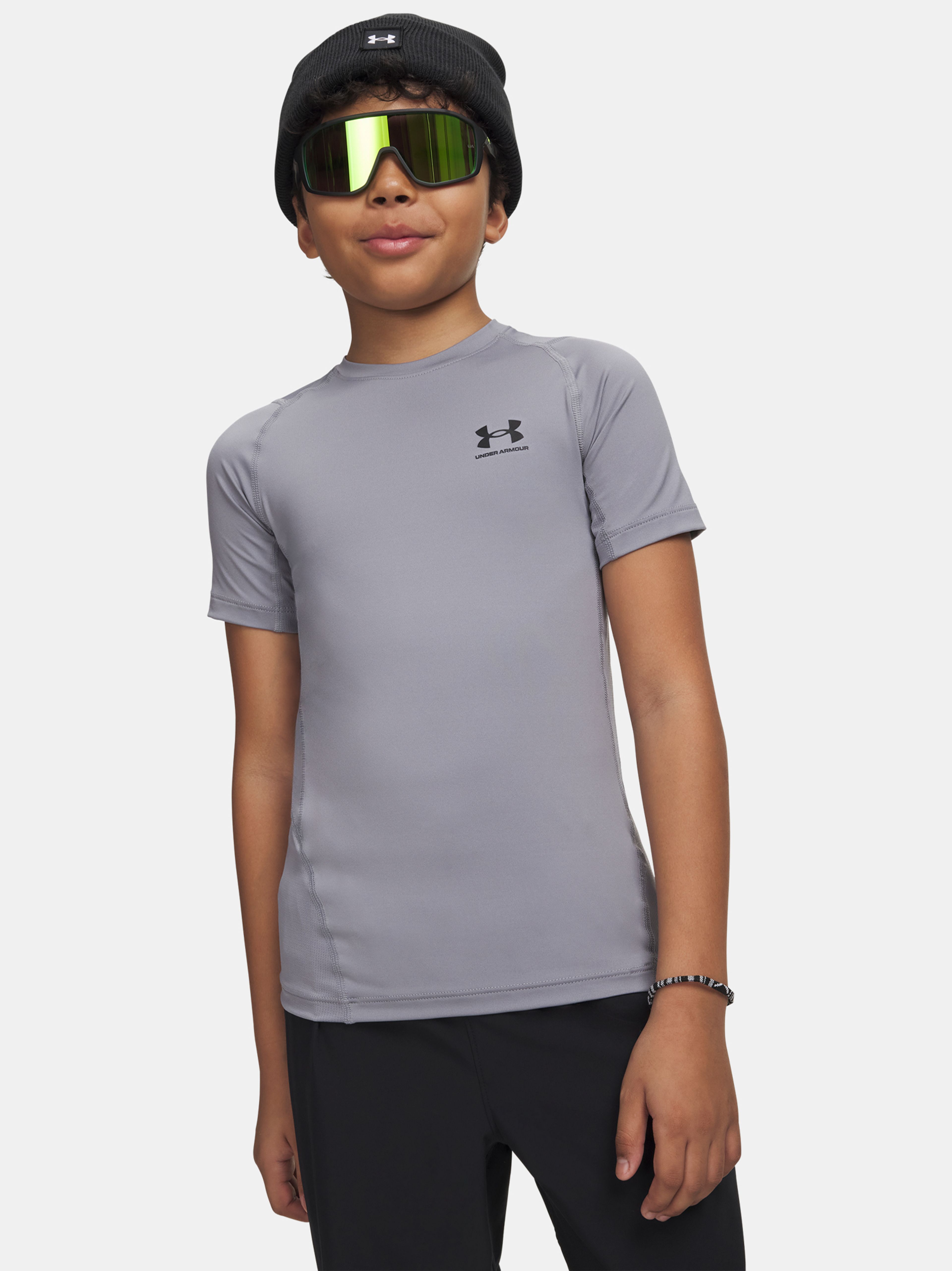 Poiste t-särk Under Armour B HEATGEAR SS - 001