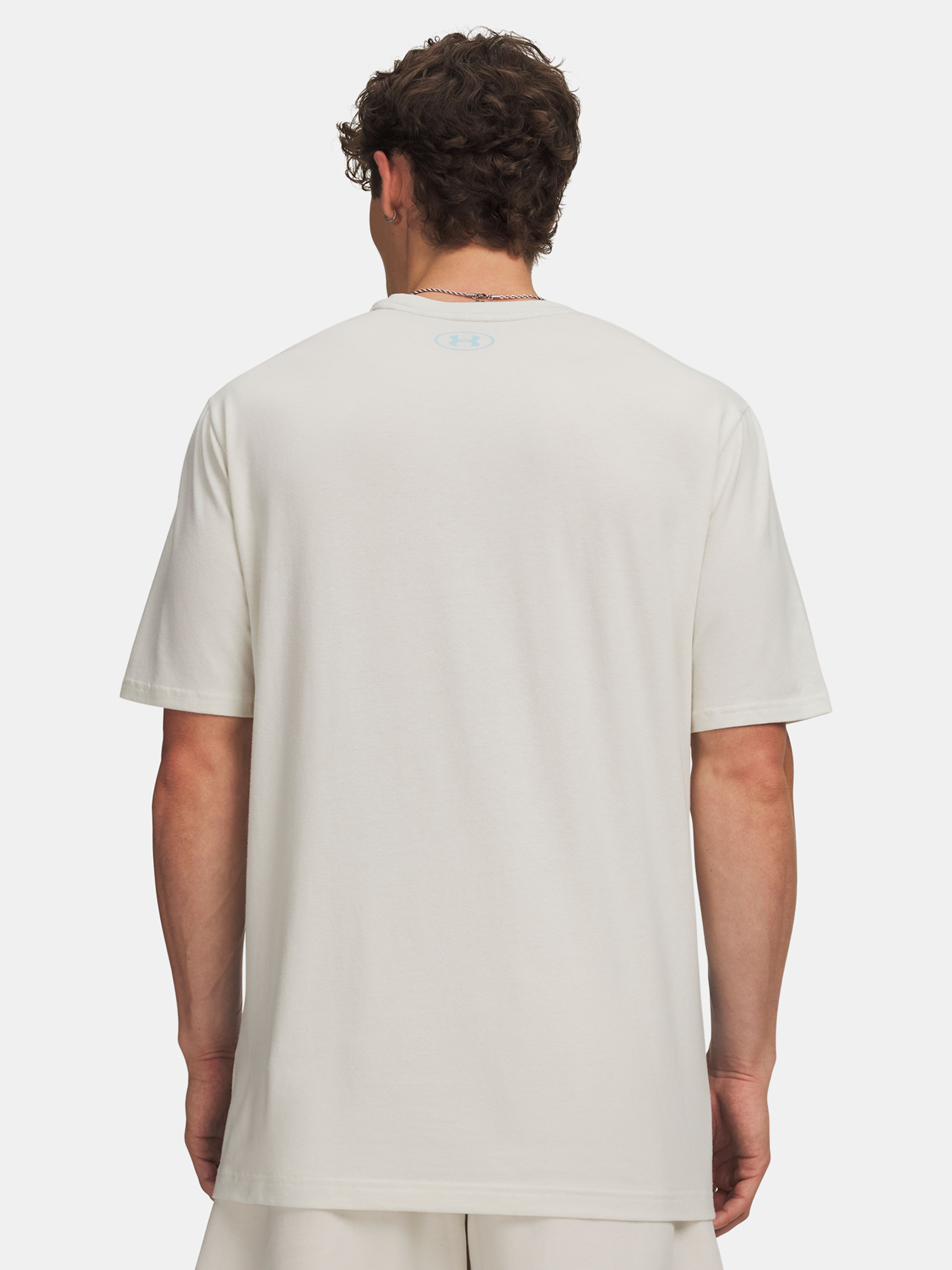Pánské tričko Under Armour UA M 60/40S BLEND LOGO SS - 002