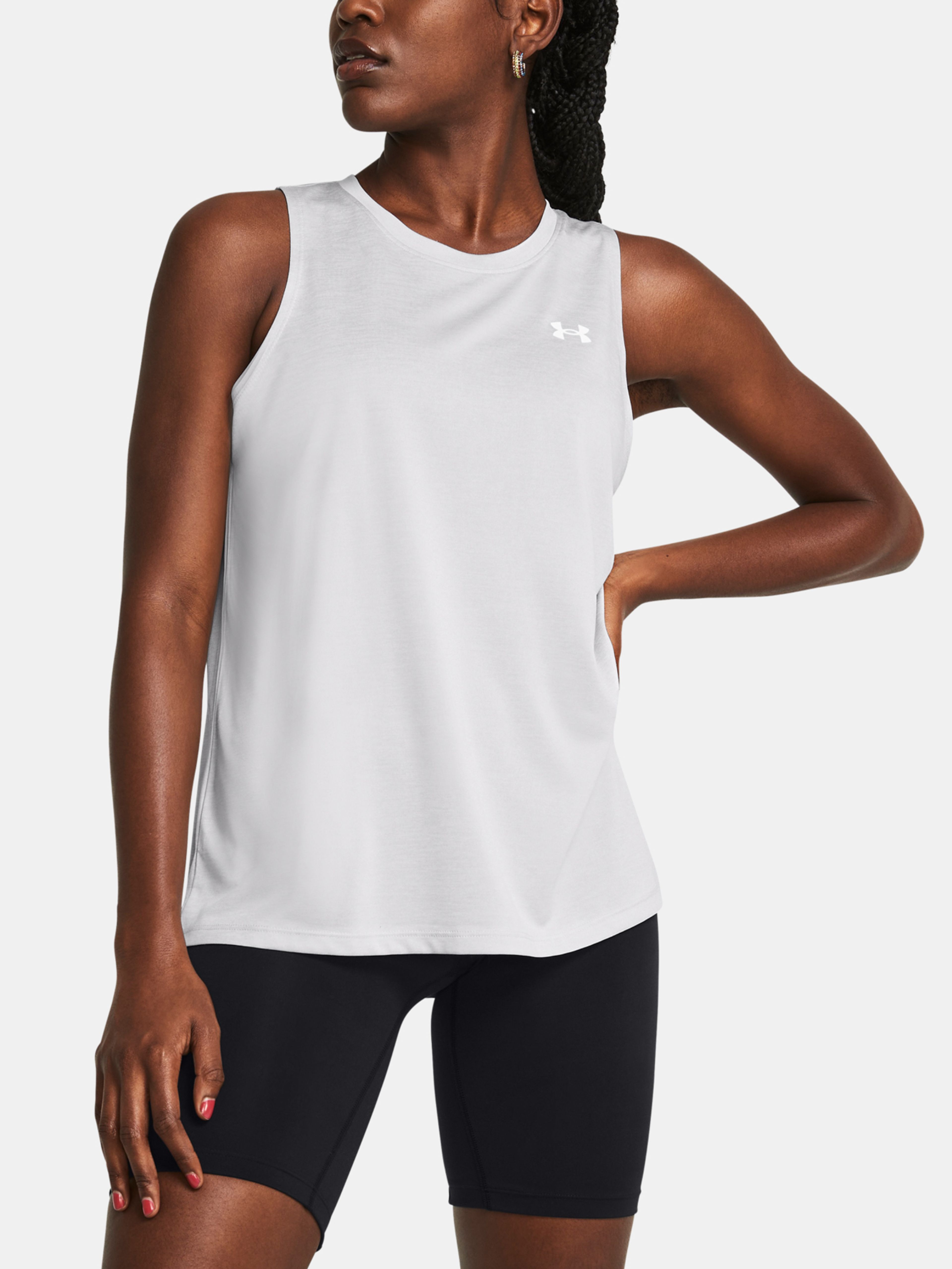 Dámské tílko Under Armour Tech Tank Twist-GRY