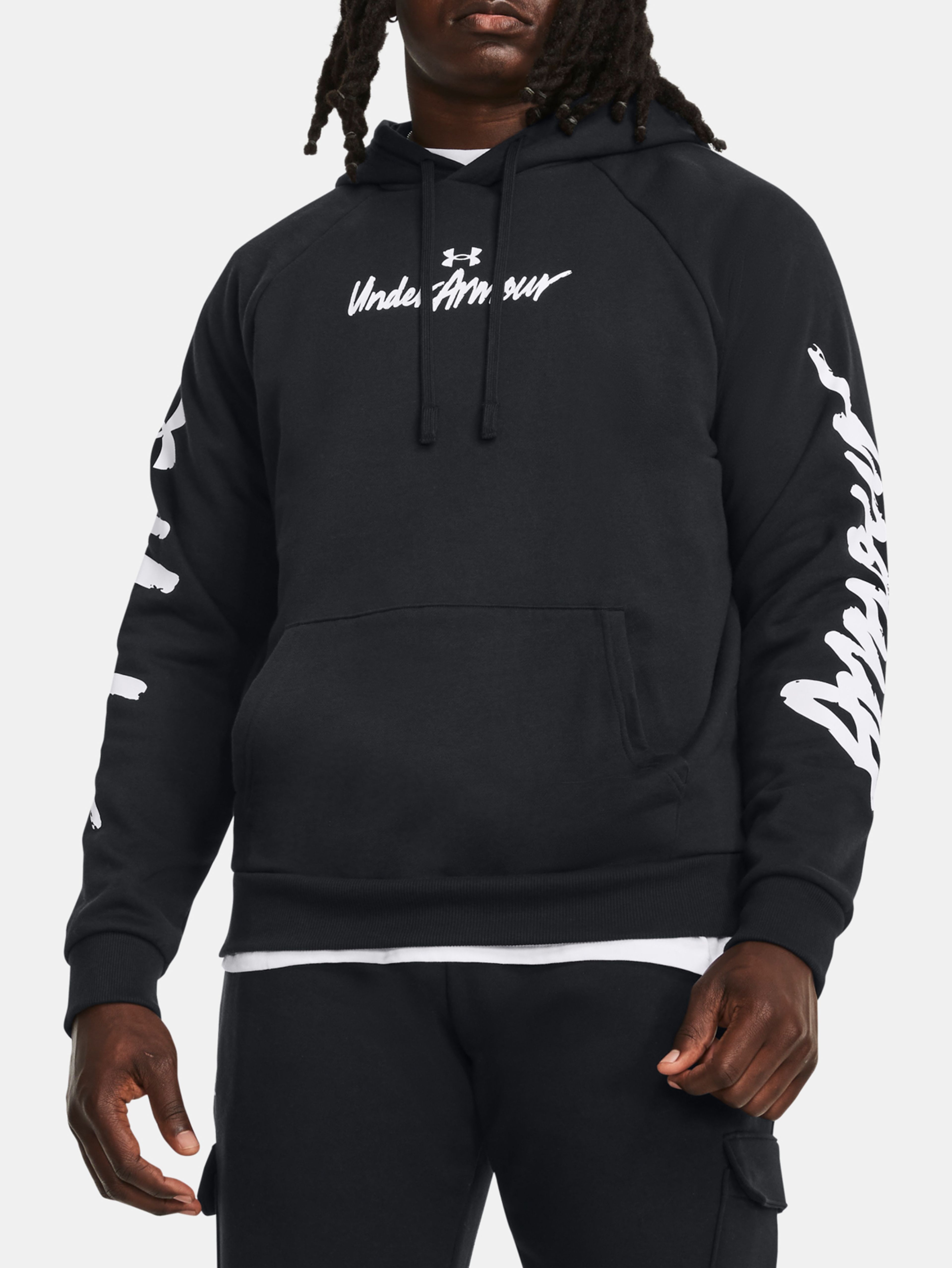 Moški pulover Under Armour UA Rival Fleece Graphic HD