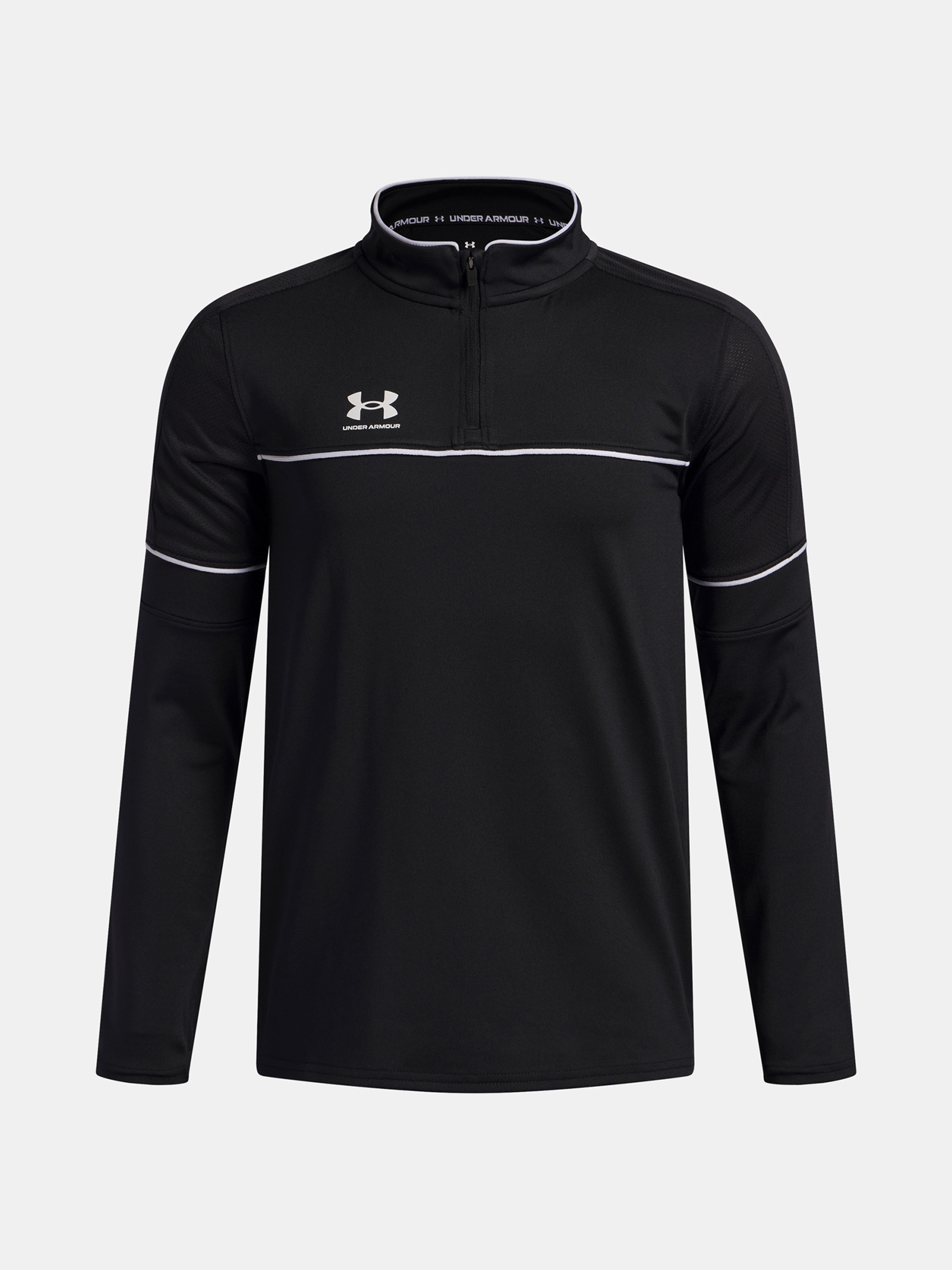 Zēnu ikdienas džemperis Under Armour UA B Challenger Training QZ-BLK