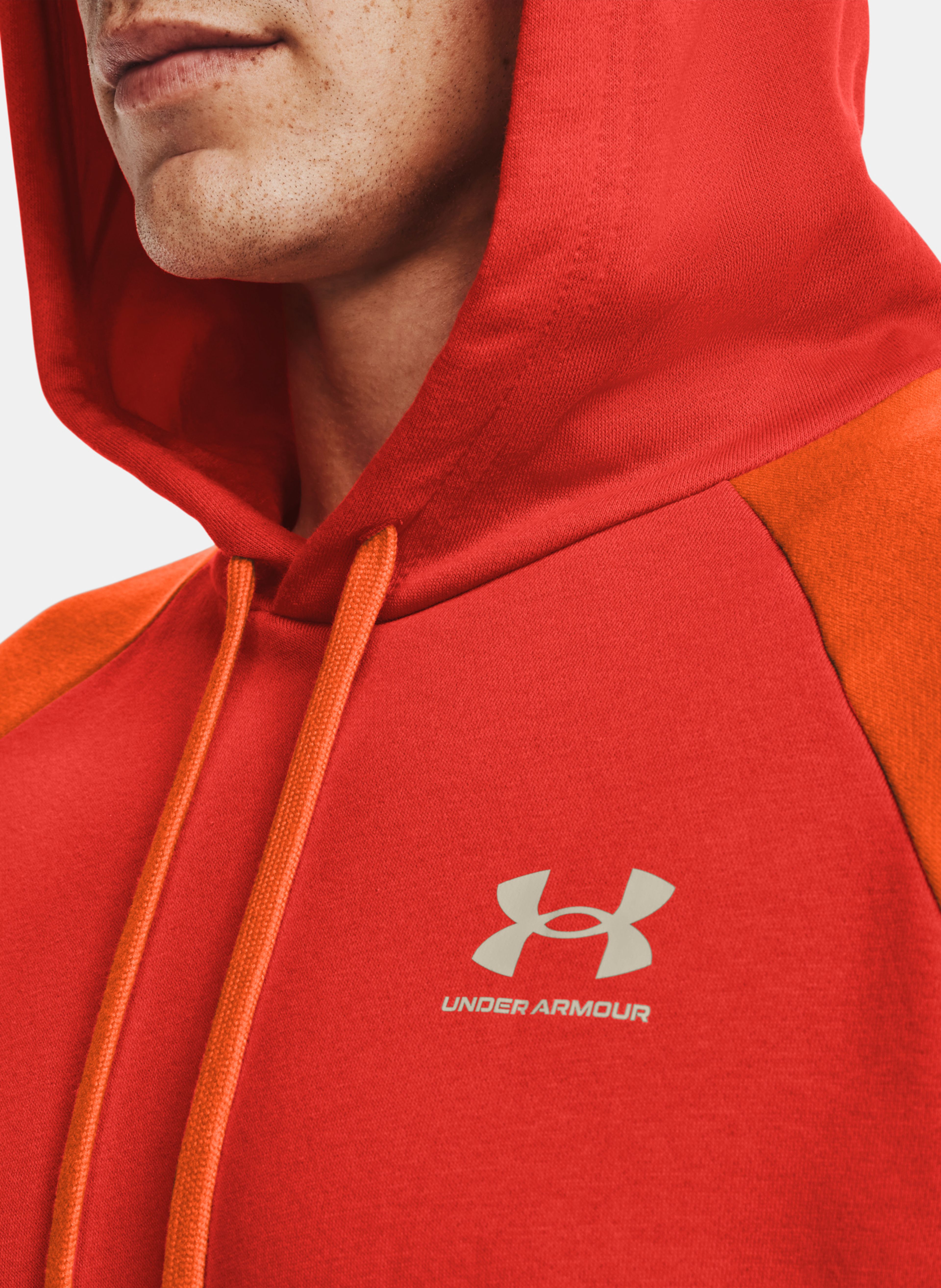 Moški pulover Under Armour UA RIVAL FLC COLORBLOCK HD - 005