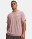 Férfi póló Under Armour UA M LEFT CHEST LOCKUP TEE-Rózsaszínű - 001