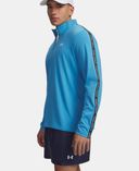 Vyriški marškinėliai Under Armour UA Tech Taping 1/2 Zip-Mėlyna - 004