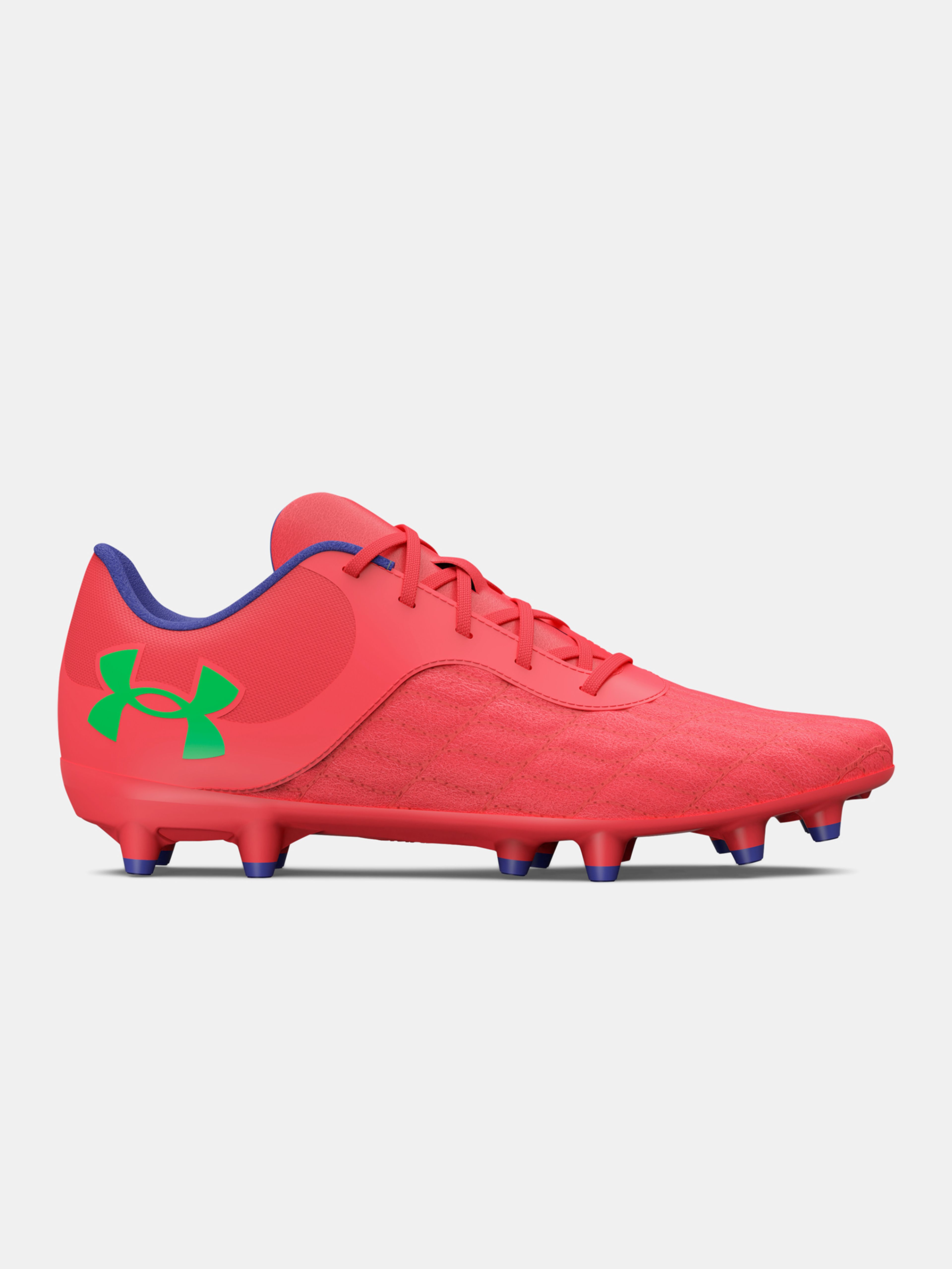 Deški nogometni kopački Under Armour UA Magnetico SelectJR 3.0 FG-RED