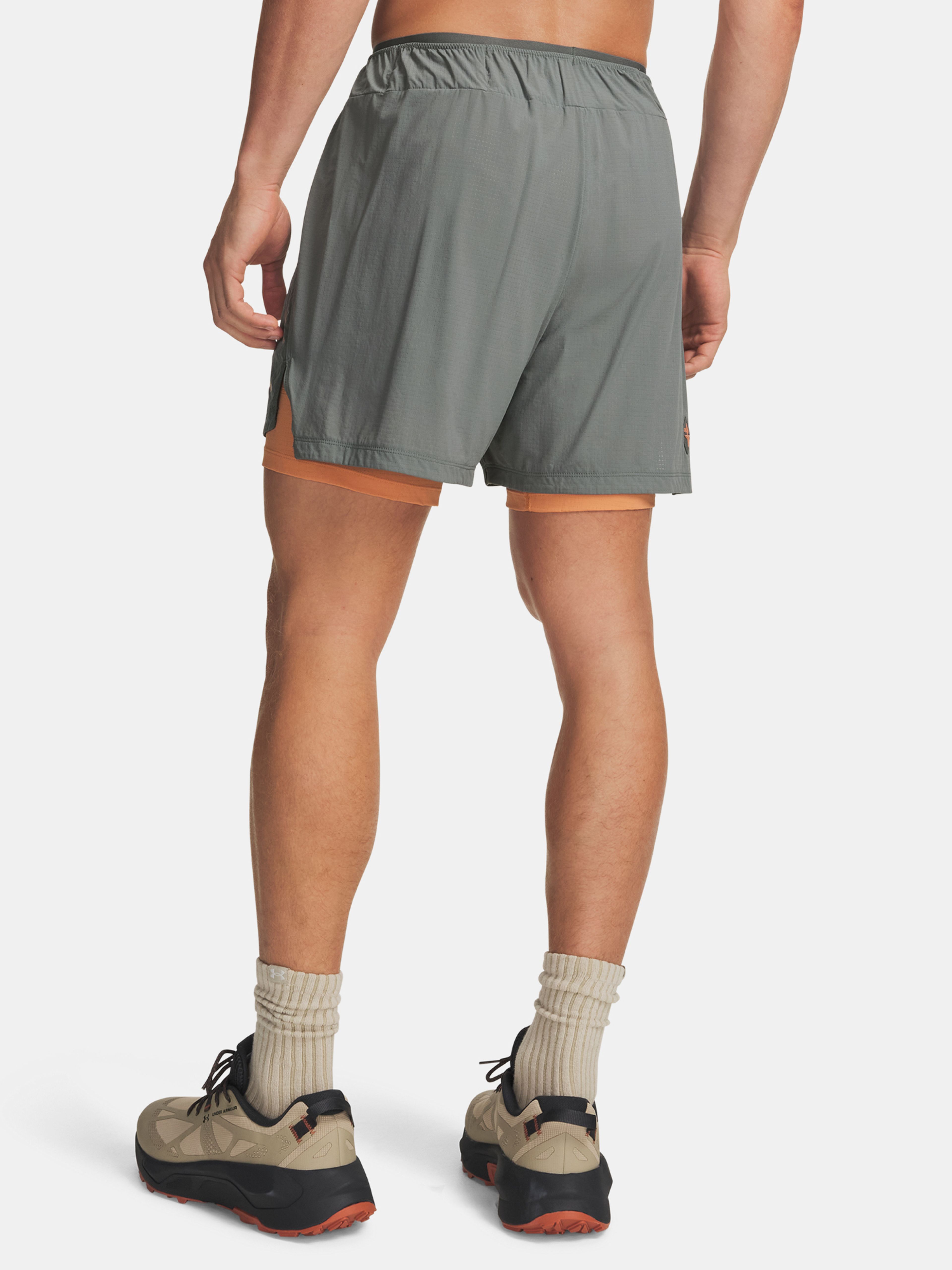 Meeste lühikesed püksid Under Armour M Trail Run 5' Lined Short - 002