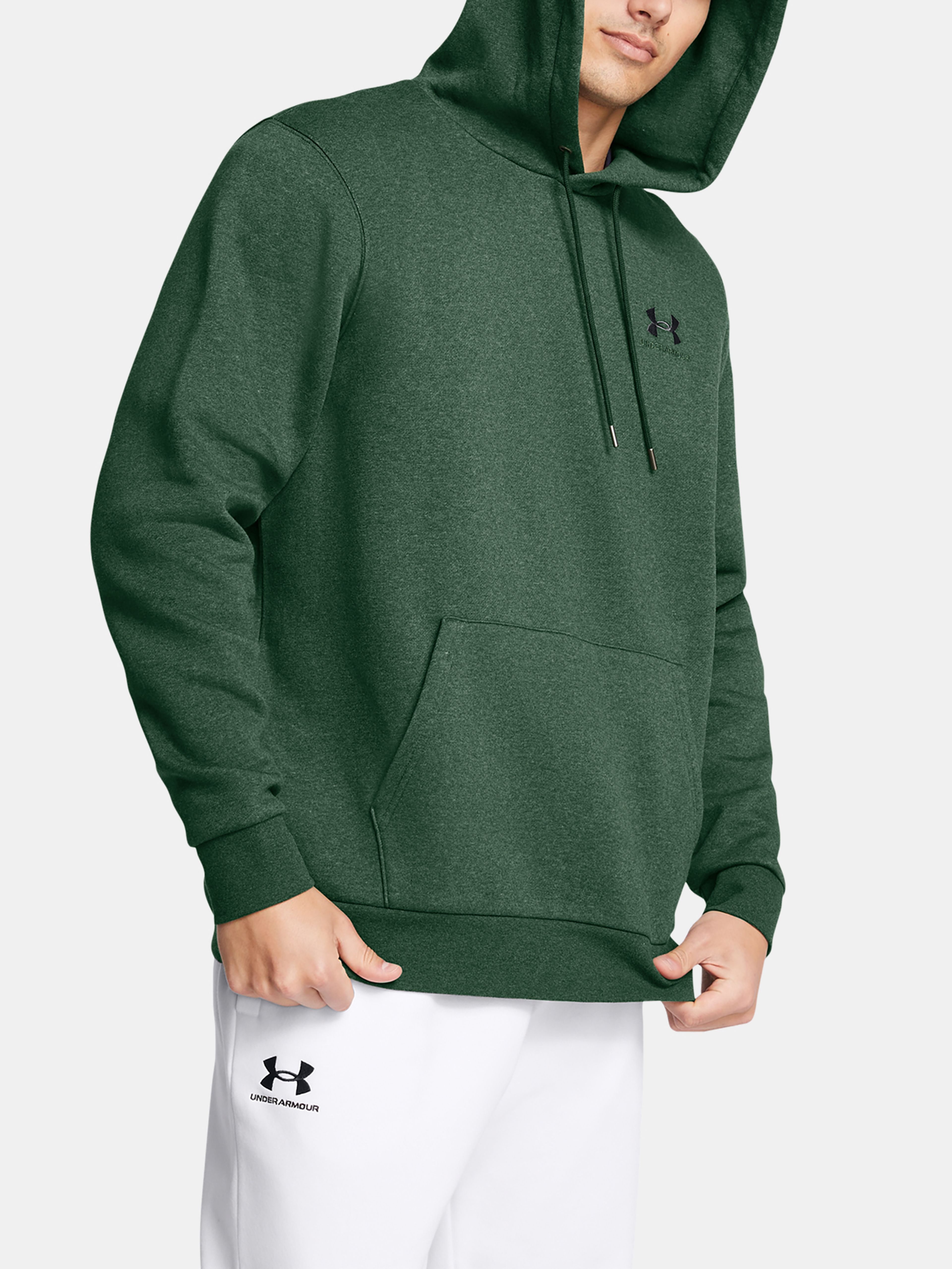 Pánská mikina Under Armour UA Icon Fleece Hoodie-GRN