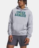 Pánská mikina Under Armour UA Rival Flc Camo Fill Hdy-Šedá - 002