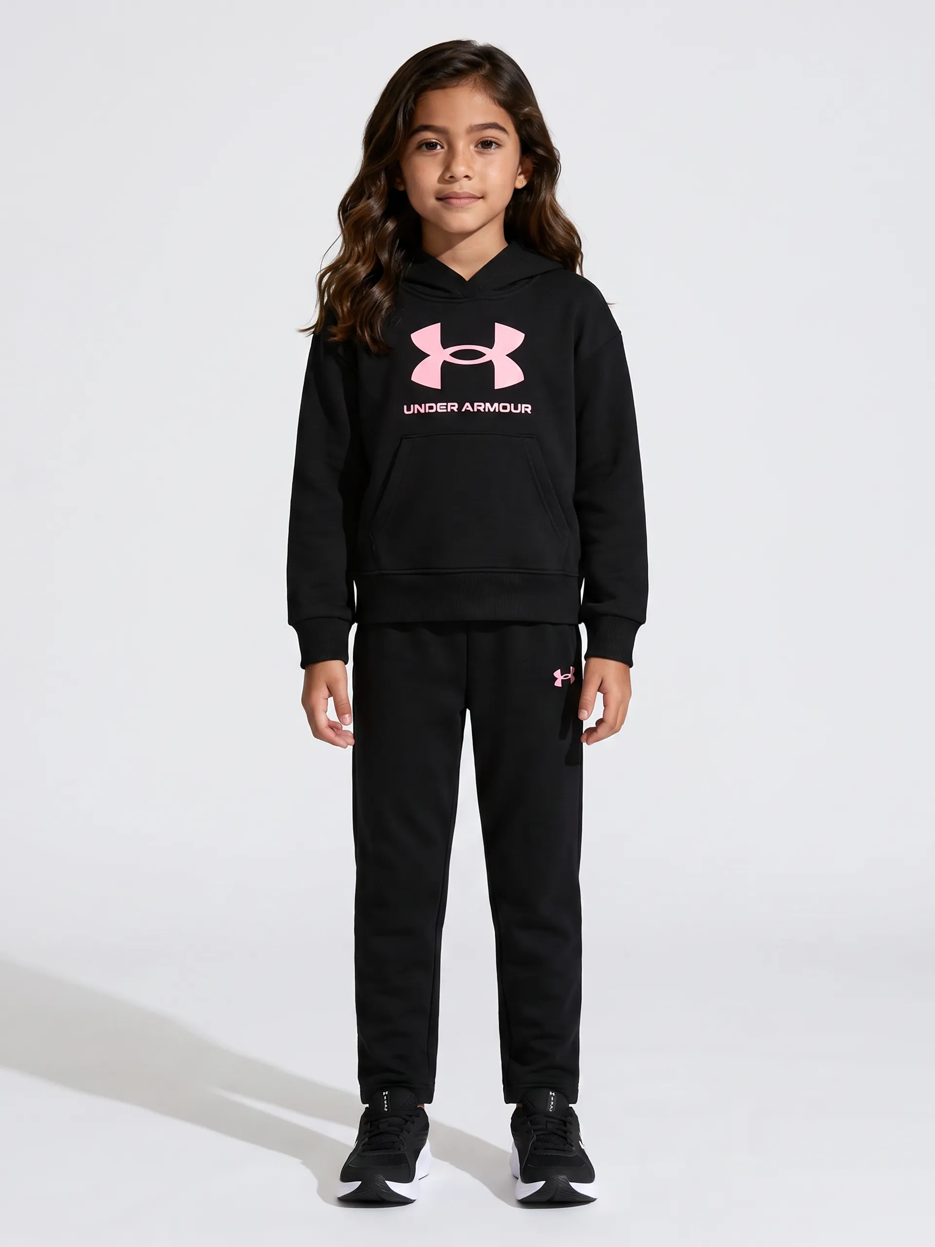 Mergaičių rinkinys Under Armour UA RIVAL PULLOVER SET - 001