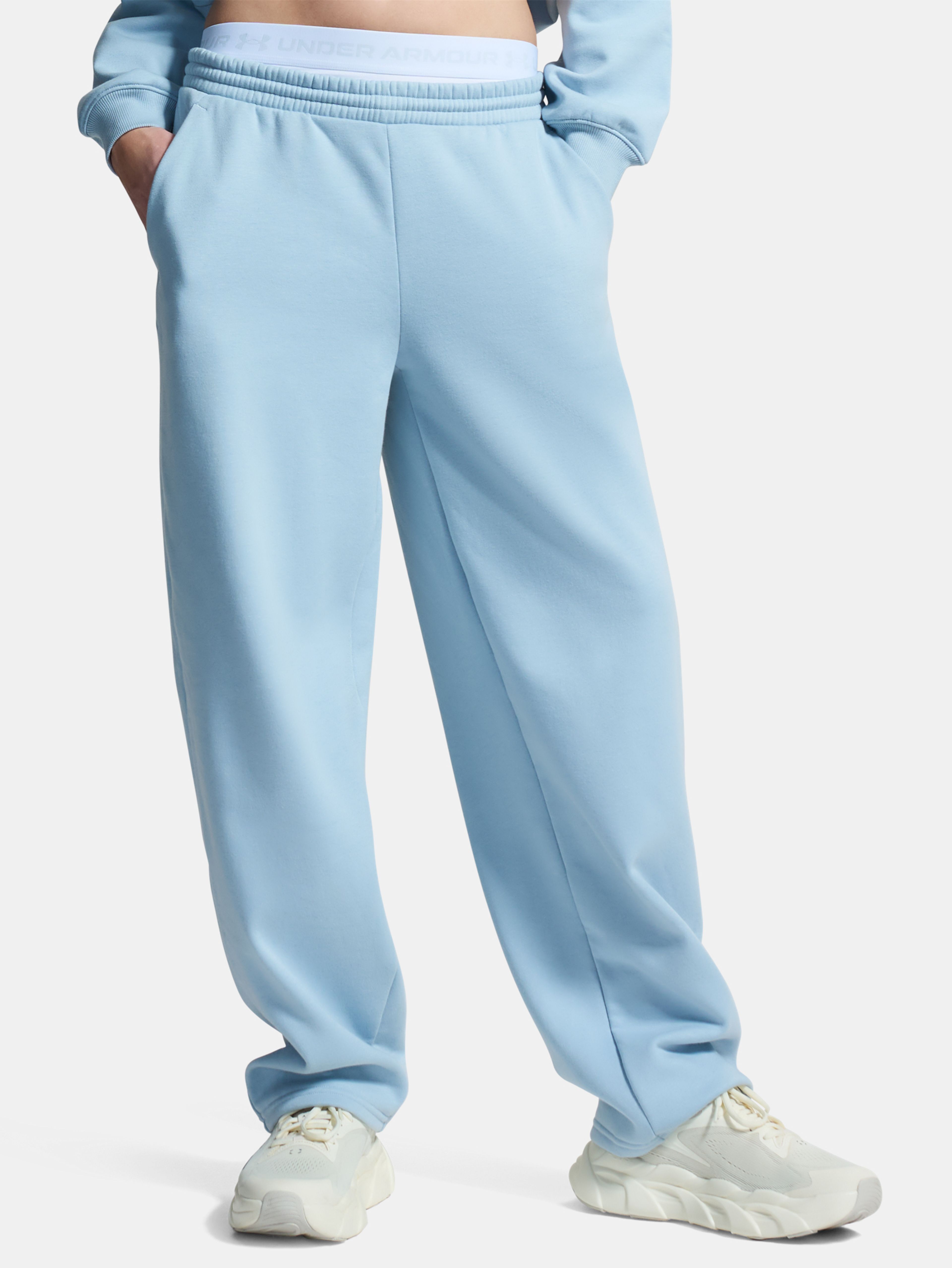 Naiste spordipüksid Under Armour UA Icon Fleece Barrel Pant - 001