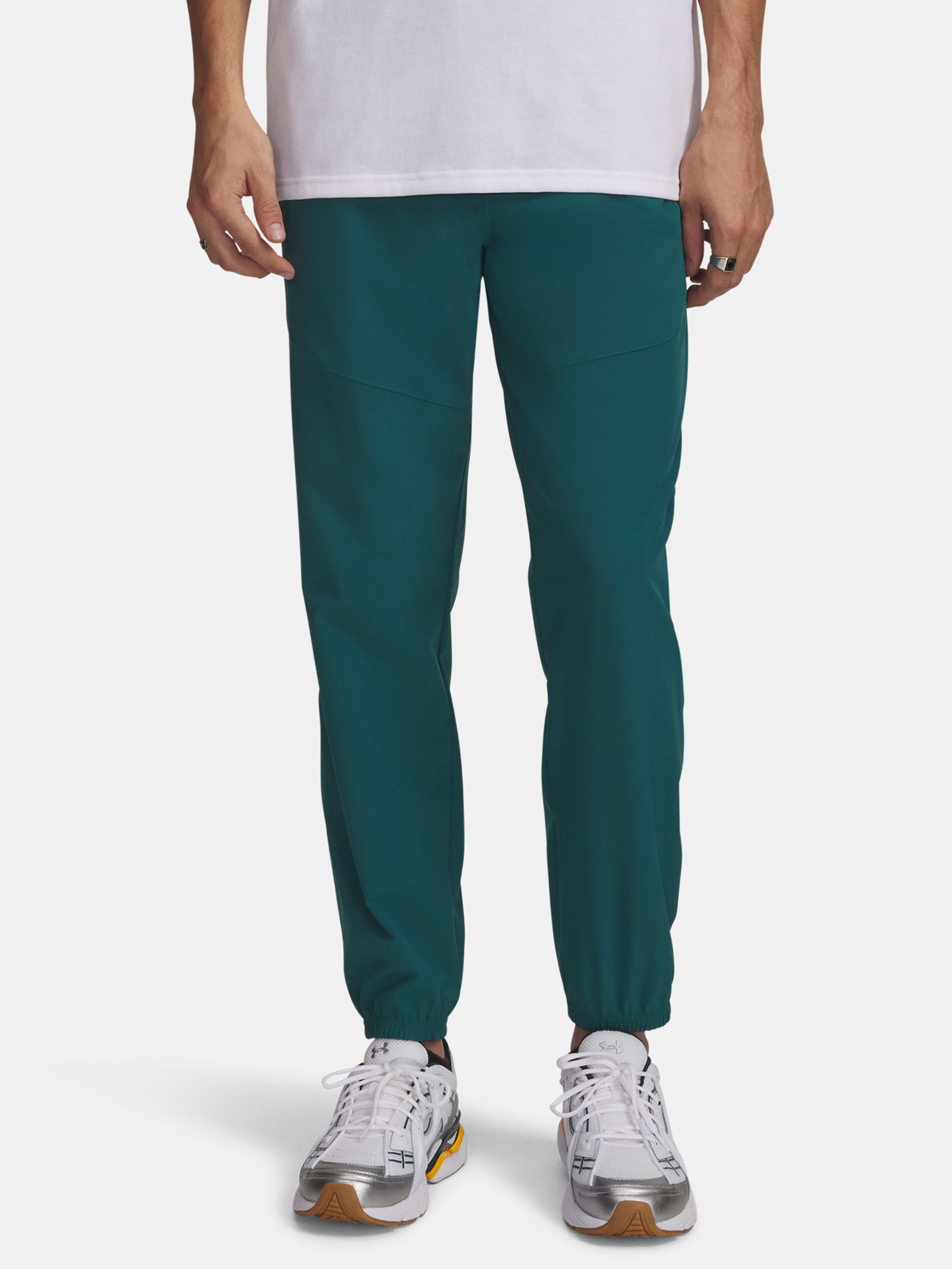 Meeste dressipüksid Under Armour UA Vibe Woven Jogger-GRN