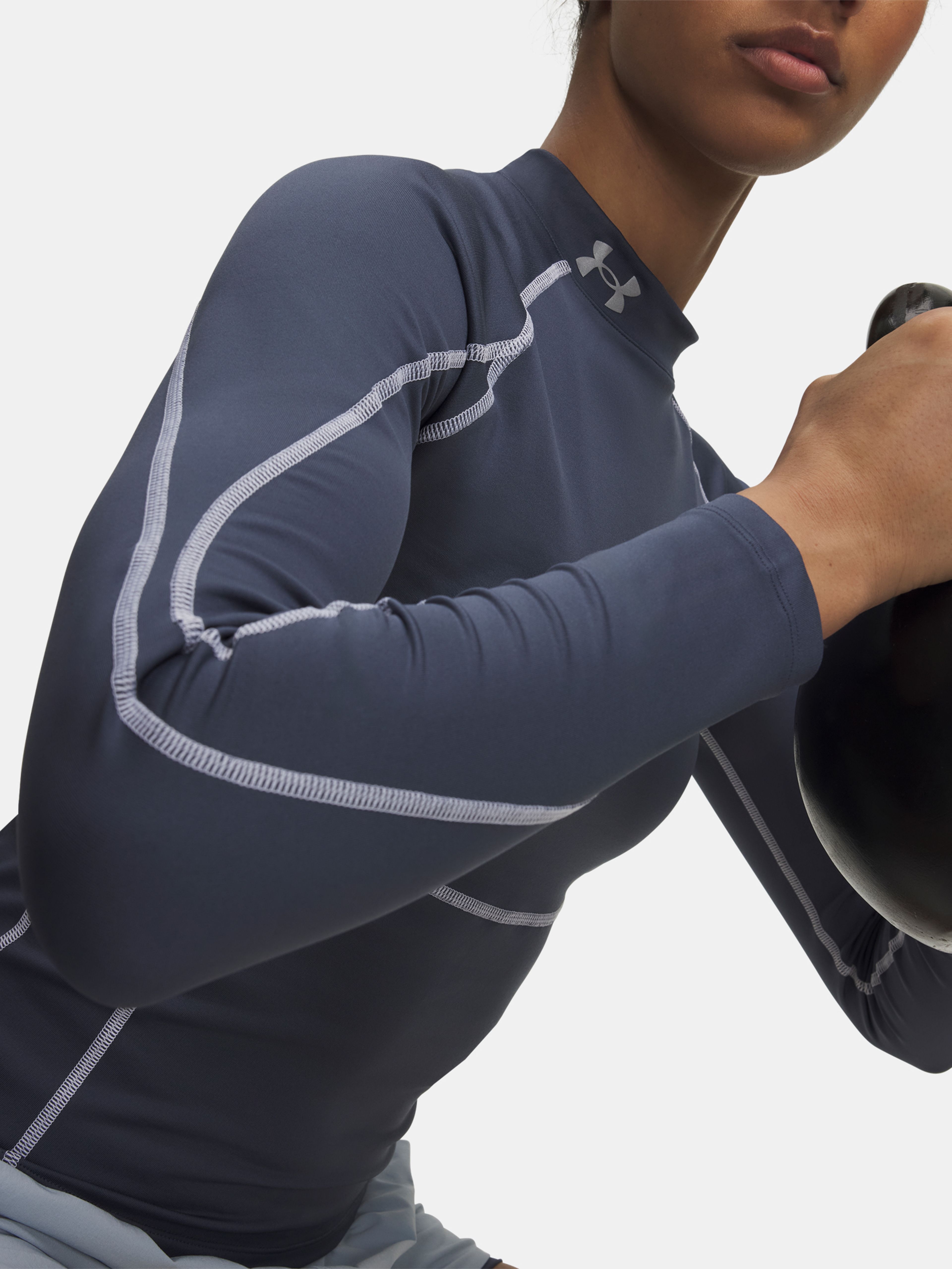 Sieviešu t-krekls Under Armour UA ColdGear Elite Mock - 003