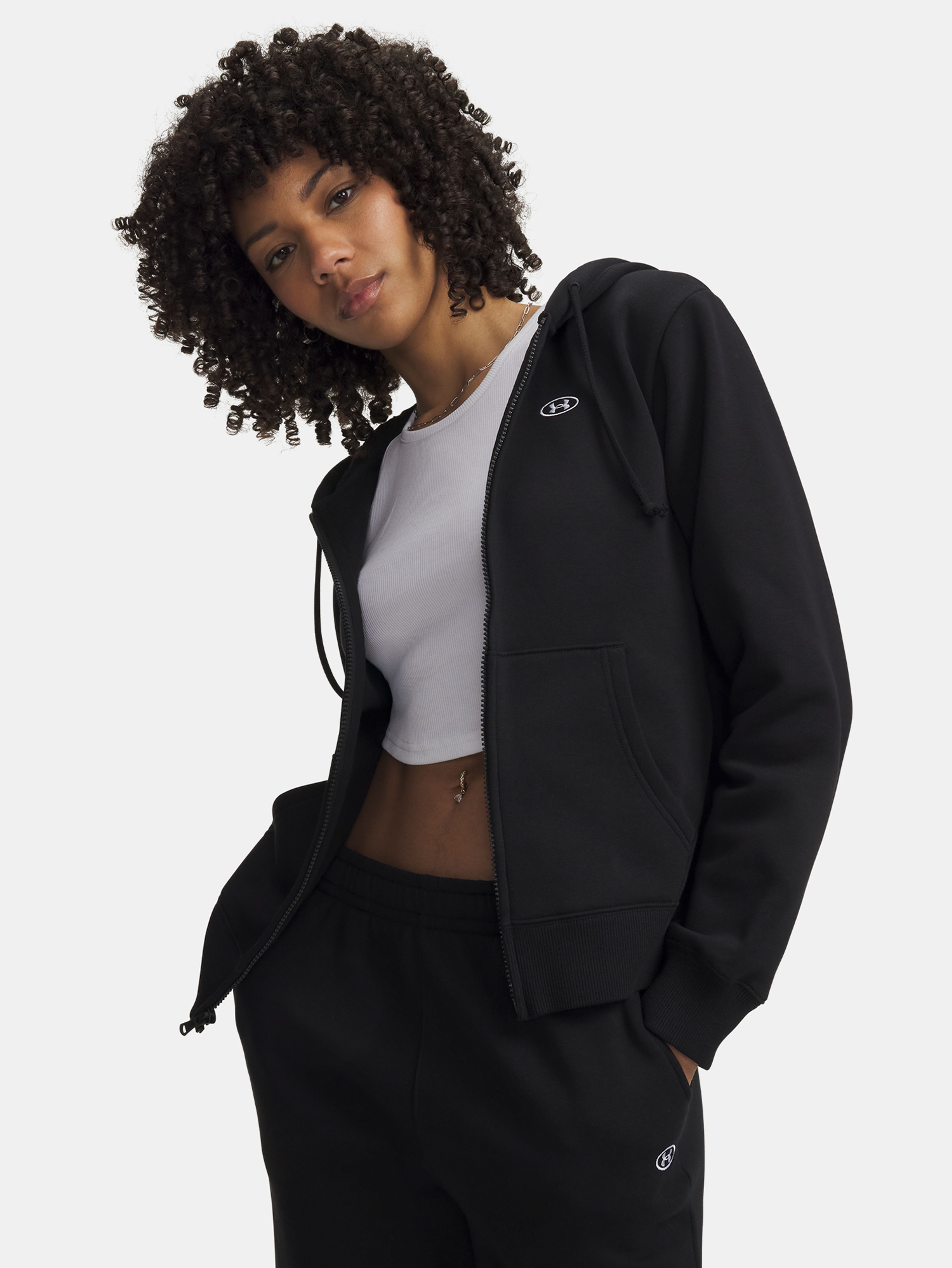 Ženski pulover Under Armour UA Rival Fleece FZ - 001